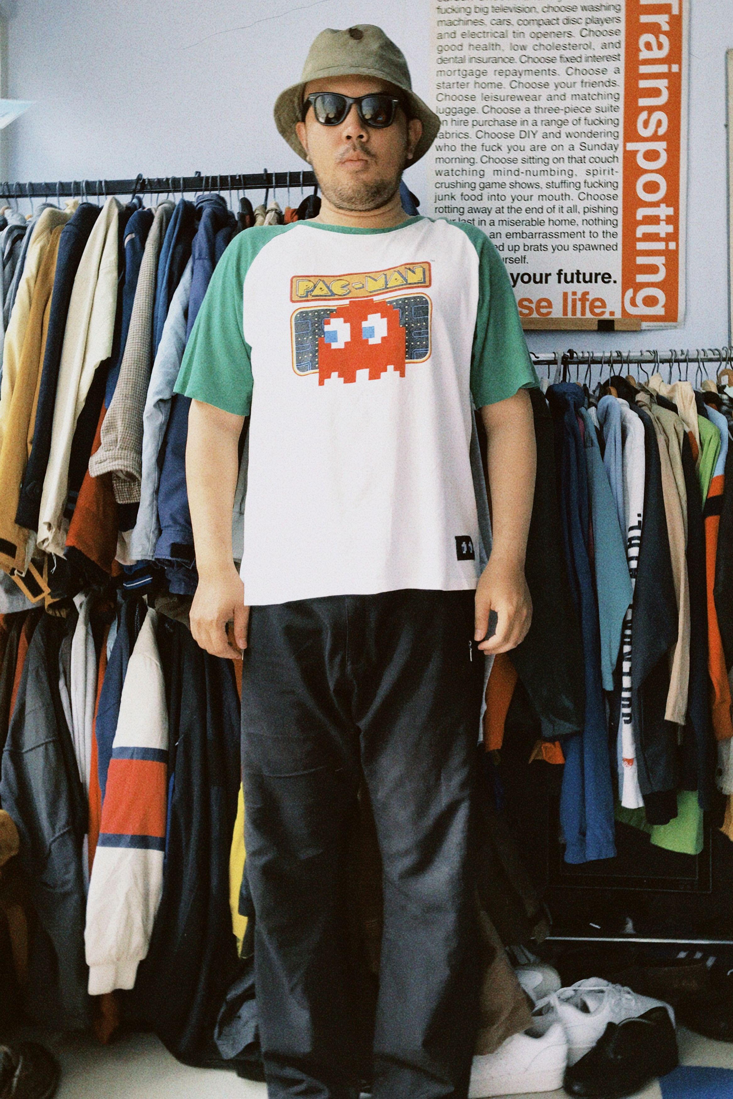 Japanese Brand Pacman Tshirt Officially copyright bandai namco entertainmen Size US L / EU 52-54 / 3 - 11 Thumbnail