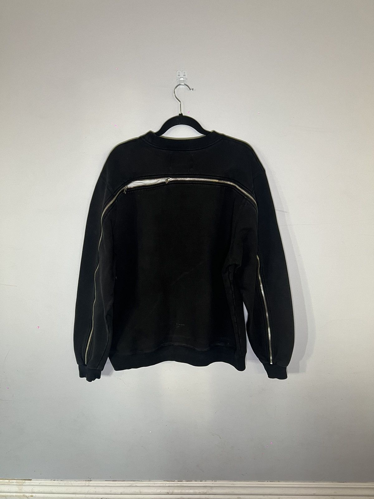 Designer × Stampd Stampd Zipper Hem Heavyweight Crewneck Size US L / EU 52-54 / 3 - 2 Thumbnail