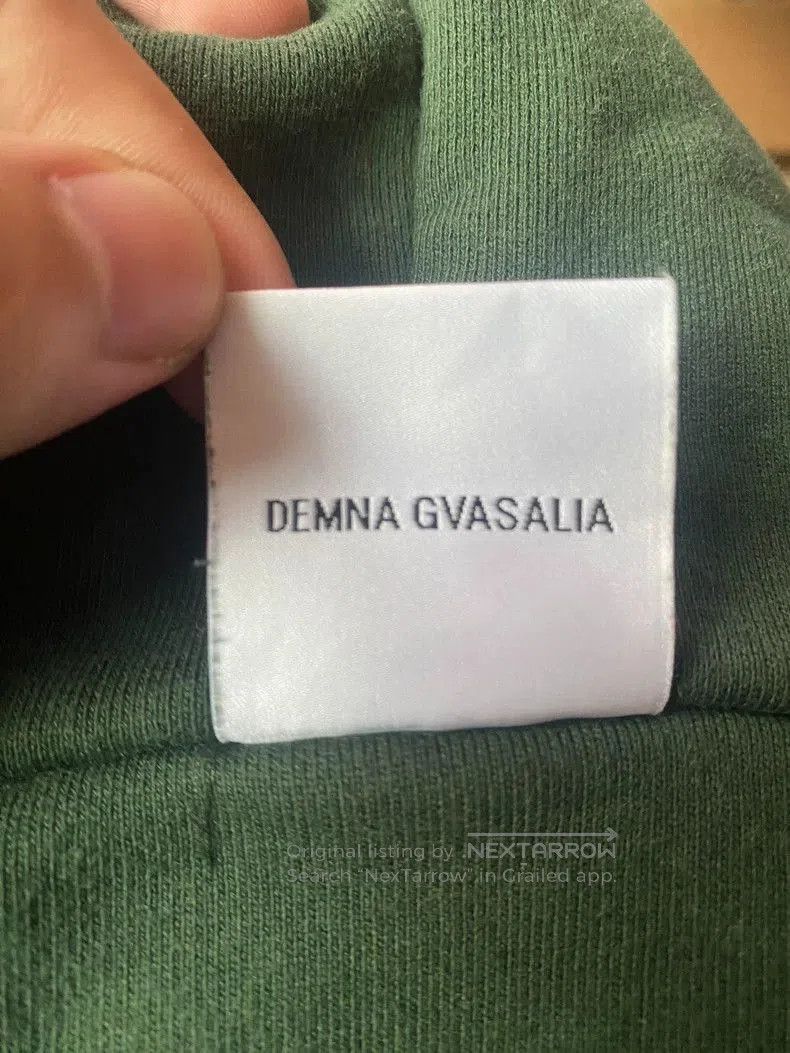 Vetements Vetements Green Graphic Hoodie with Bread Print. Size US M / EU 48-50 / 2 - 6 Thumbnail