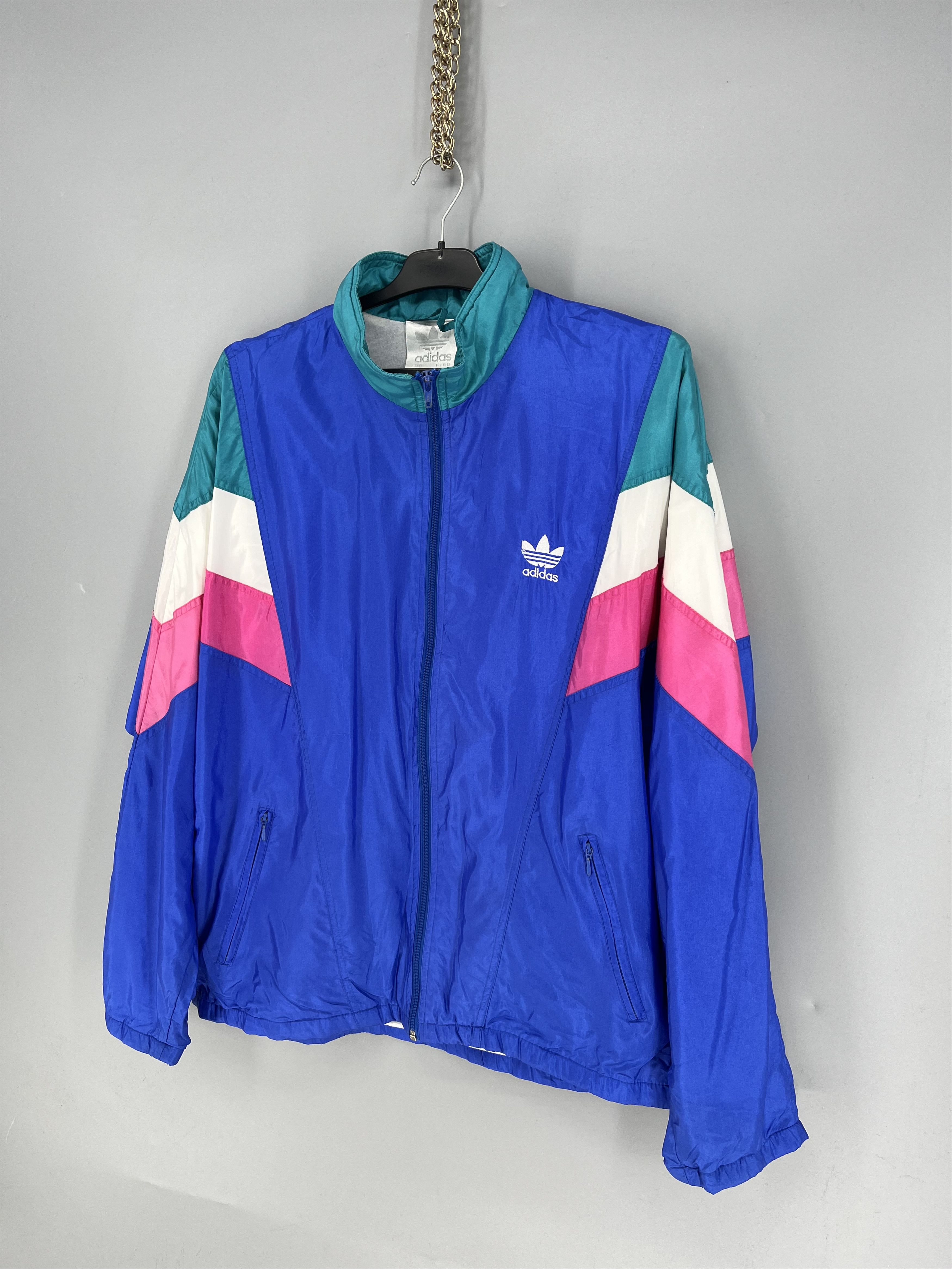 Adidas adidas ATHLETIC JACKET Vintage Retro TRACKSUIT 1990s Size US M / EU 48-50 / 2 - 3 Thumbnail