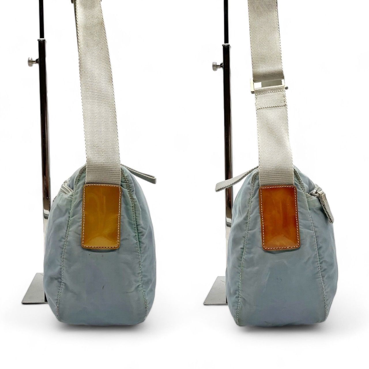 Prada Prada - Shoulder Bag Light Blue Nylon Crossbody Size ONE SIZE - 9 Thumbnail