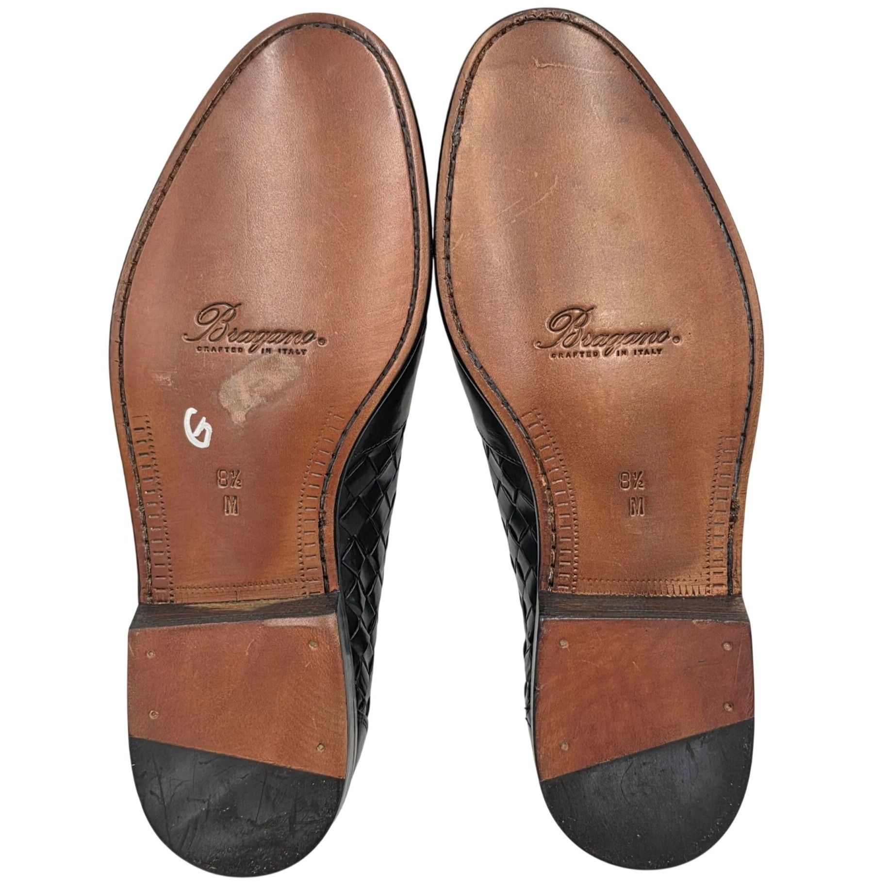 Bragano NEW Vintage Bragano Exotic Crocodile Leather Tassel Loafers Size US 8.5 / EU 41-42 - 3 Thumbnail