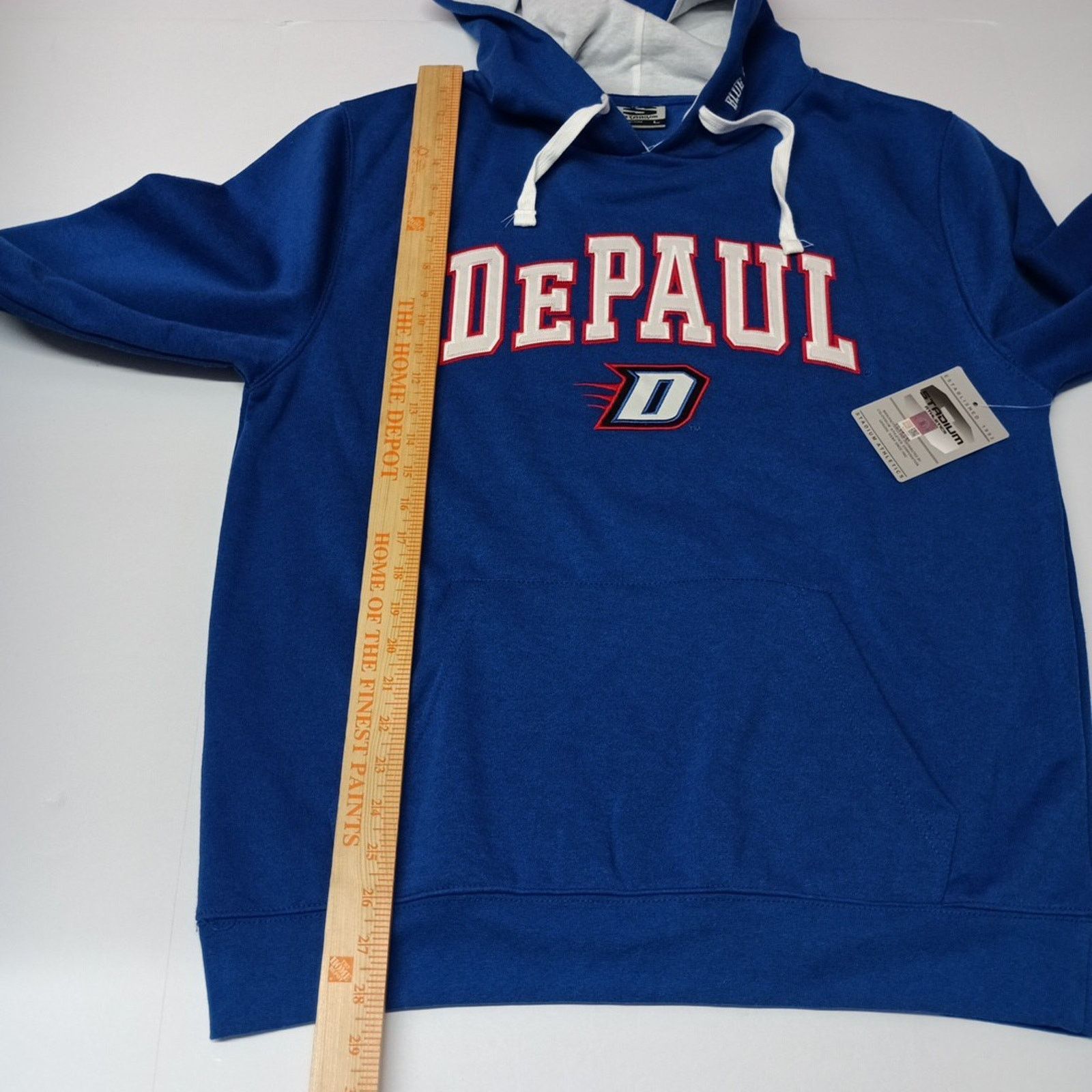 Other DePaul Blue Demons Hoodie Men’s Size L Large Blue NCAA Size US L / EU 52-54 / 3 - 7 Thumbnail