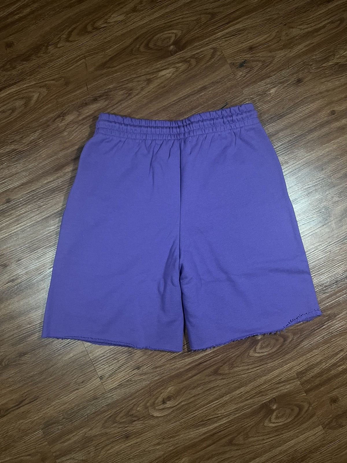 DENIM TEARS × Hypebeast Denim Tears University Sweat Shorts Purple Sz M Size US 32 / EU 48 - 2 Thumbnail