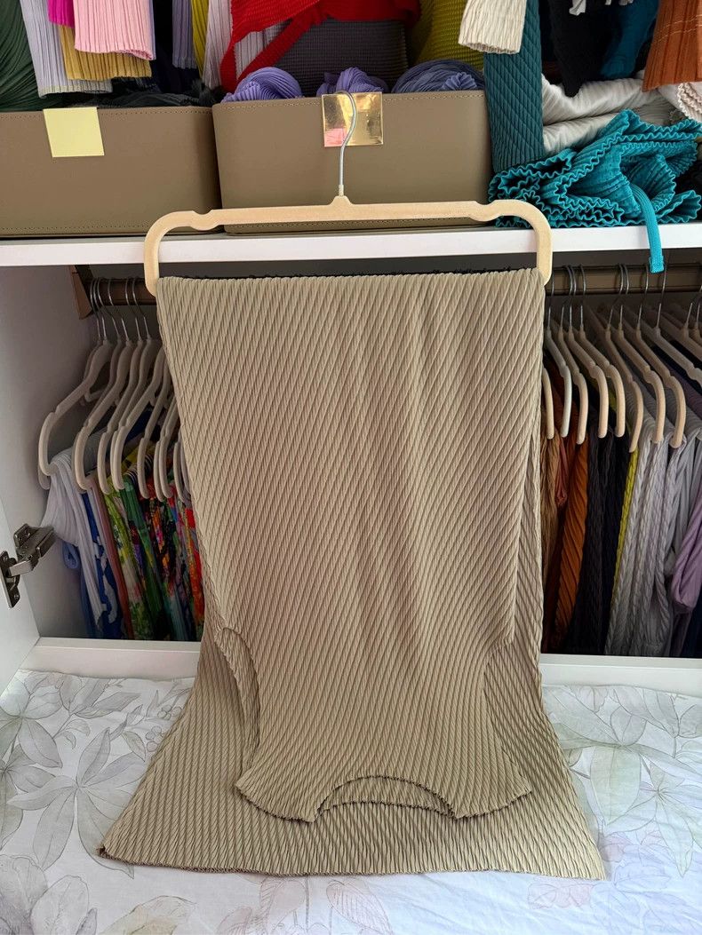 Issey Miyake issey miyake size:2 Cold brown dress 2506-Nextarrow Size XXS / US 00 / IT 34 - 2 Thumbnail