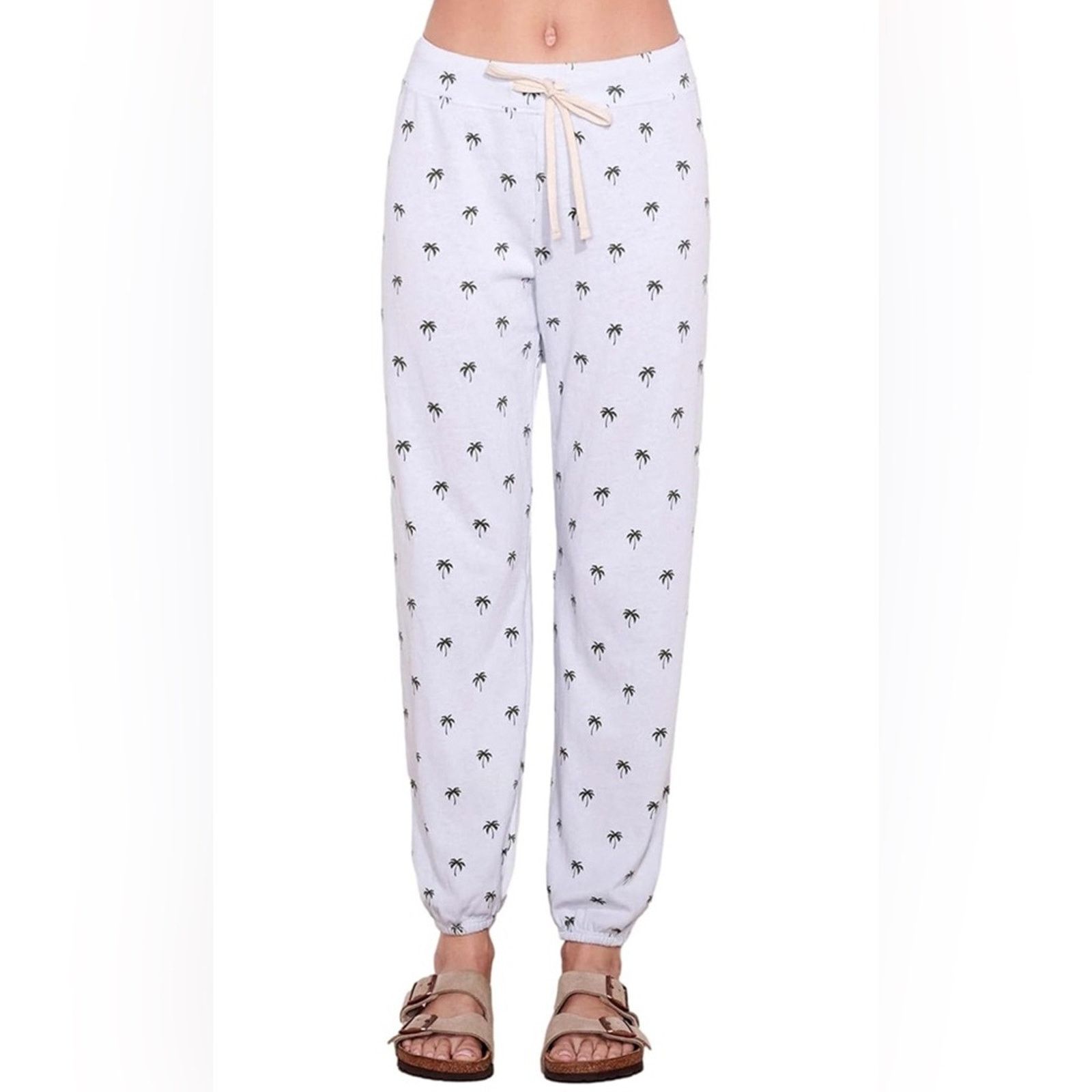 REVOLVE New Sundry Palm Tree Sweatpants mint Green Small (1) - $124 Size 27" / US 4 / IT 40 - 1 Thumbnail