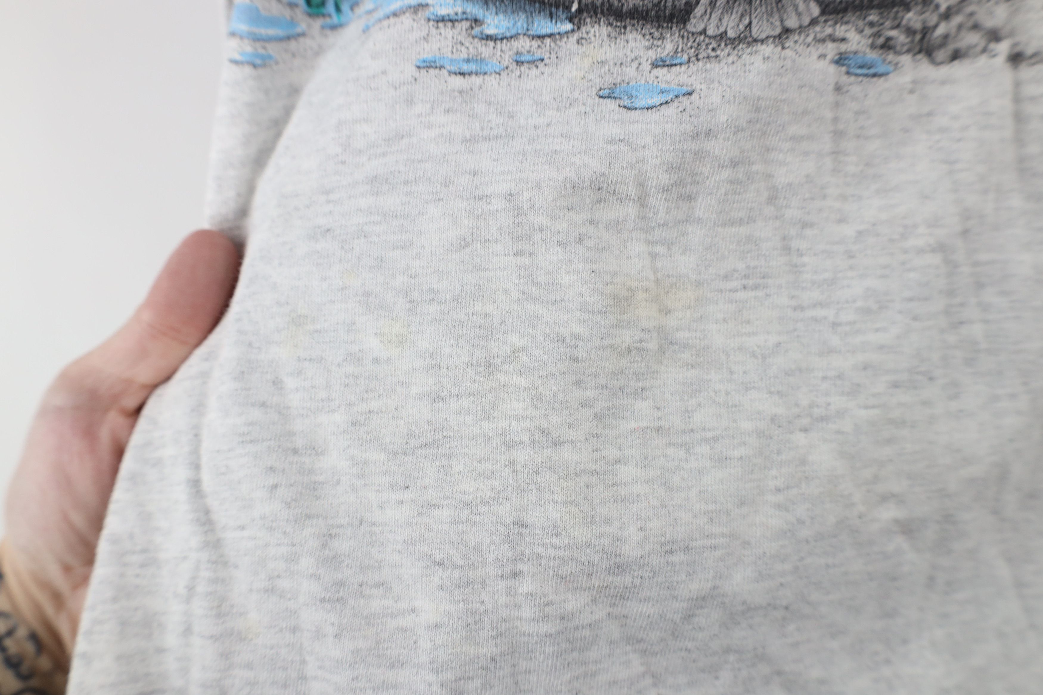 Vintage Vintage 90s Streetwear Layered Bird Flower T-Shirt USA Size M / US 6-8 / IT 42-44 - 7 Thumbnail