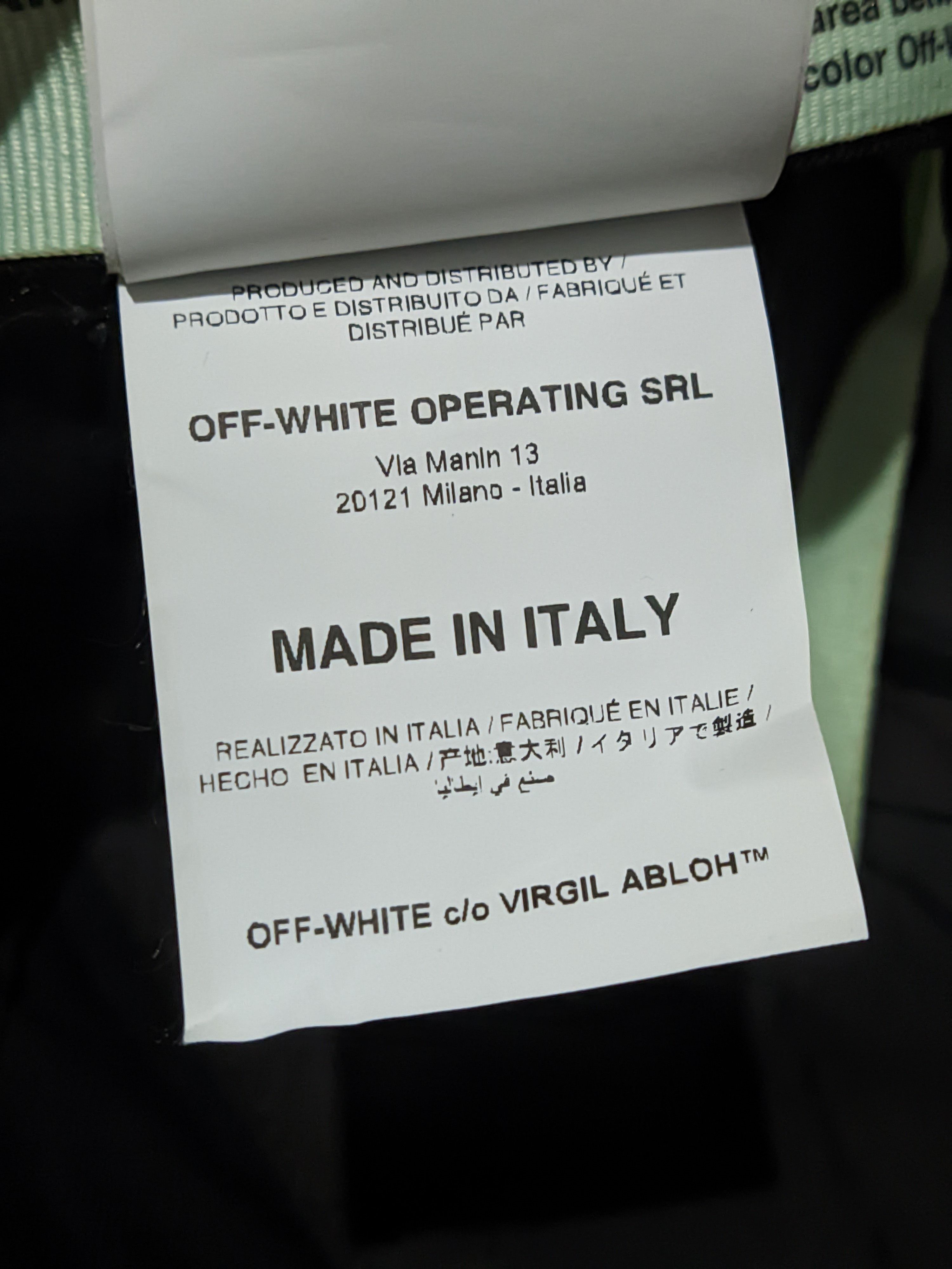 Off-White Off-White Diagonal Cap Black and White Six Panel Size ONE SIZE - 13 Thumbnail