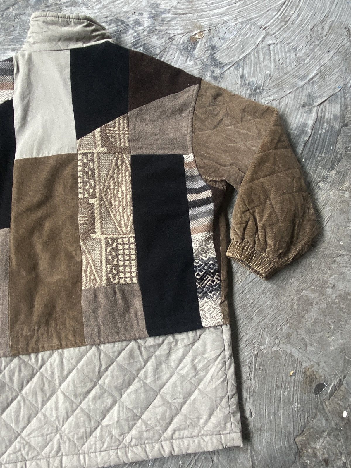 Vintage 💥RARE💥 Sportwear By Steilmann Abstract Zipper button jacket Size US L / EU 52-54 / 3 - 9 Thumbnail