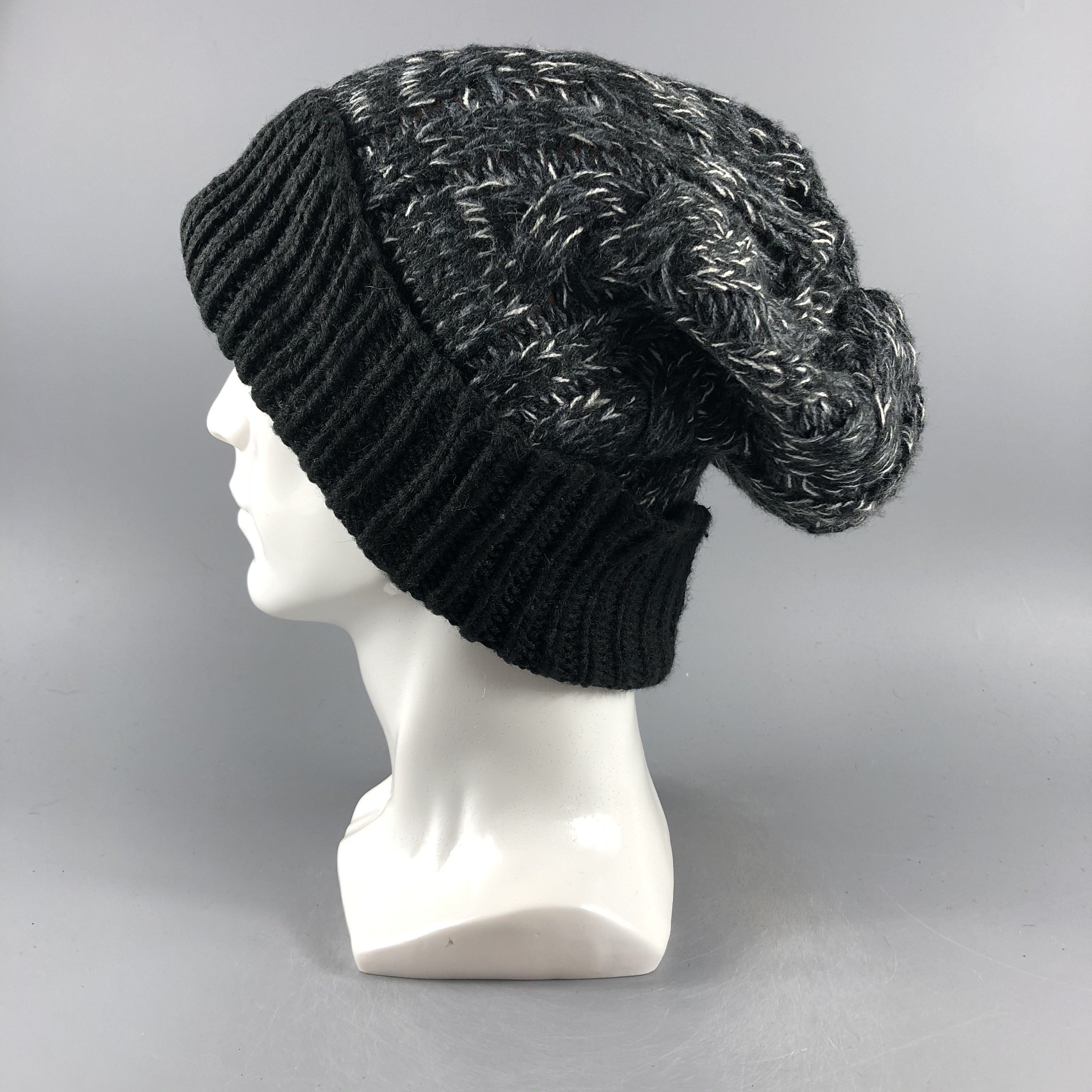 Japanese Brand × Other × Vintage Unknown Ribbed Knit Beanie Snow Hat Snow Cap -D429 Size ONE SIZE - 2 Thumbnail