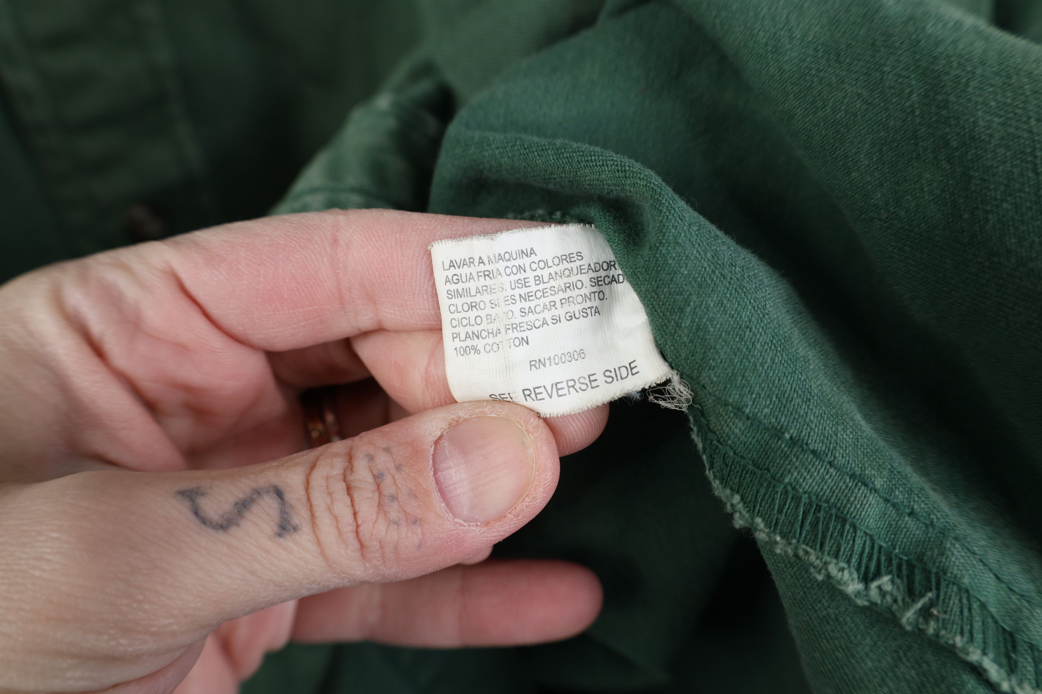 Vintage Vintage 90s Streetwear Heavy Twill Western Snap Button Shirt Size US XL / EU 56 / 4 - 11 Thumbnail