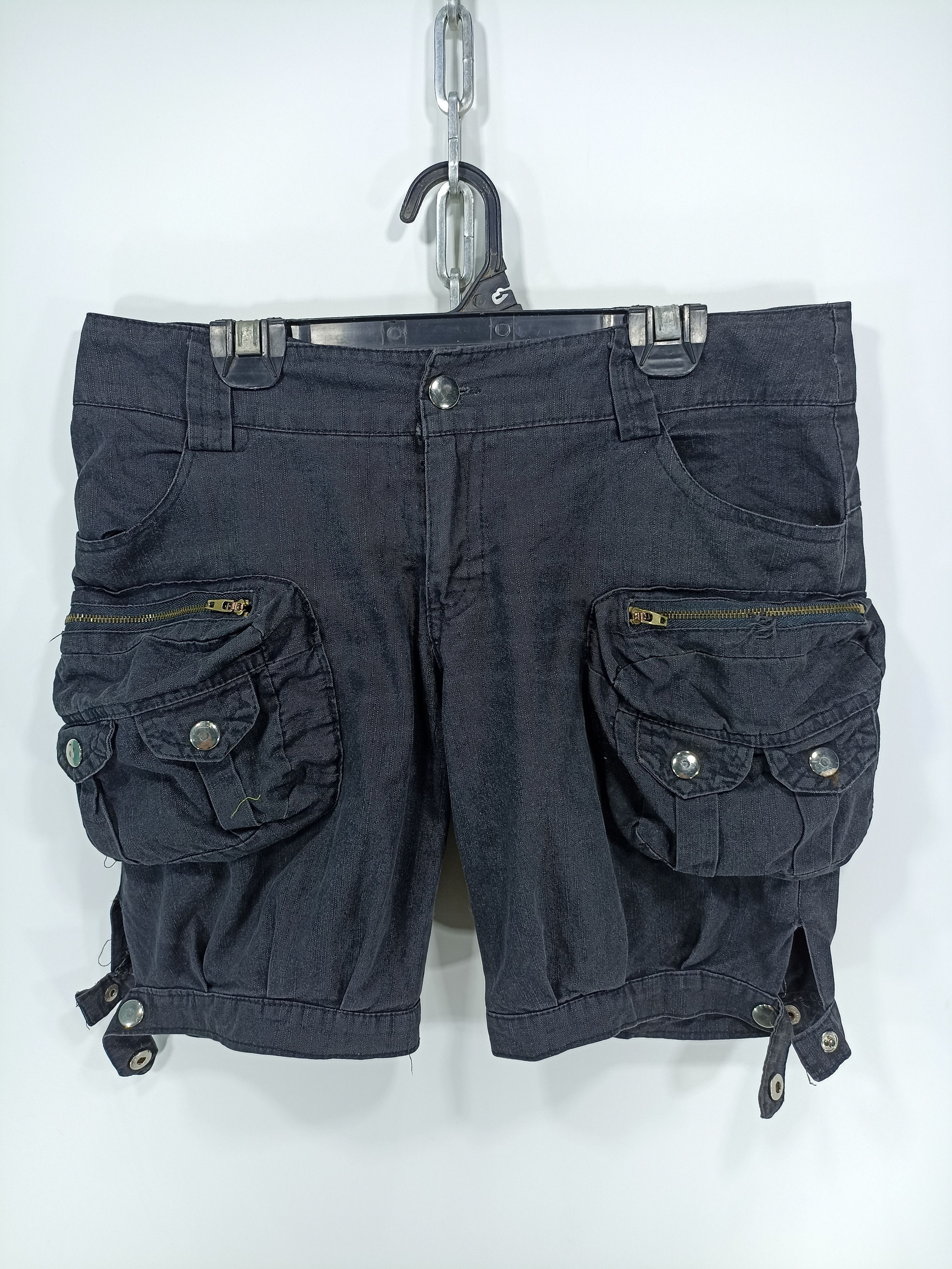 If Six Was Nine × Japanese Brand × Le Grande Bleu (L.G.B.) Vintage Short 3D Cargo Ifsixwasnine lgb style Size US 28 / EU 44 - 1 Thumbnail