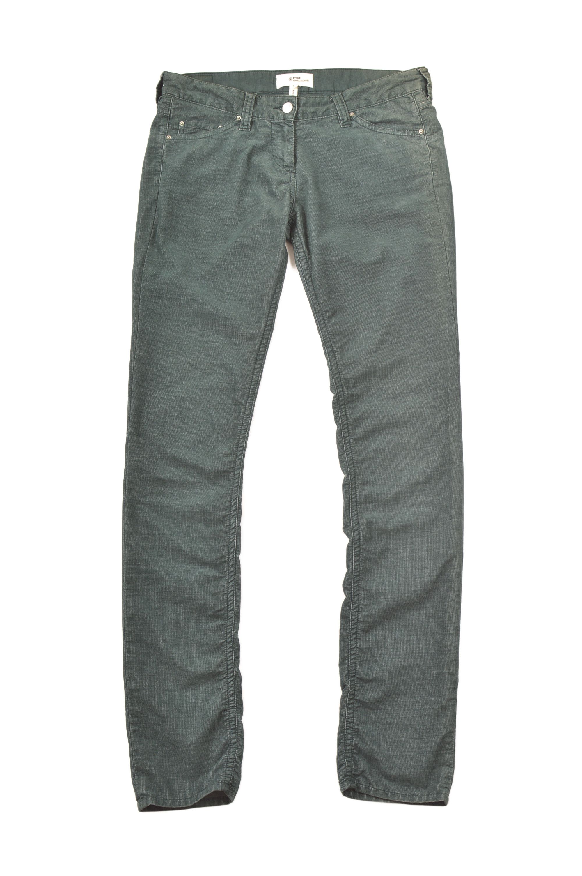 Isabel Marant × Isabel Marant Etoile Etoile Isabel Marant Cotton Blend Low-Rise Pants Size 25" / US 0 / IT 36 - 1 Thumbnail