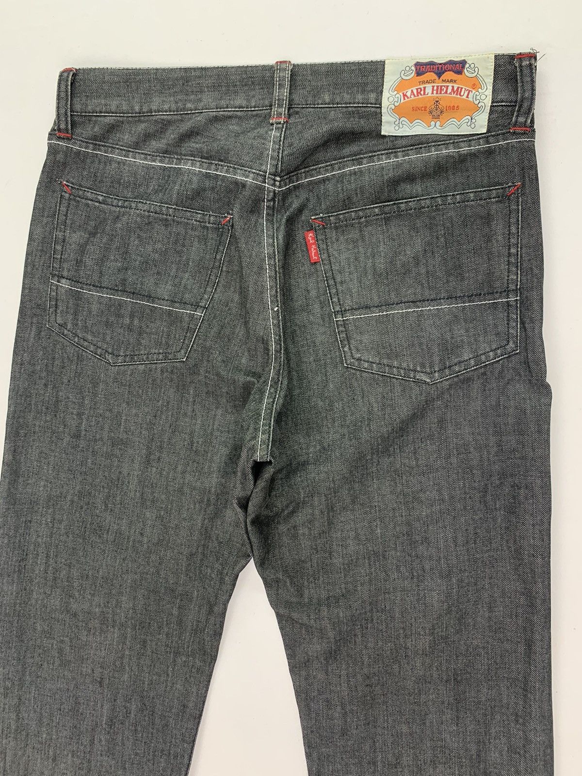 Karl Helmut × Pink House × Vintage Vintage 90s Karl Helmut Embroided Jeans deadstock Size US 32 / EU 48 - 6 Thumbnail