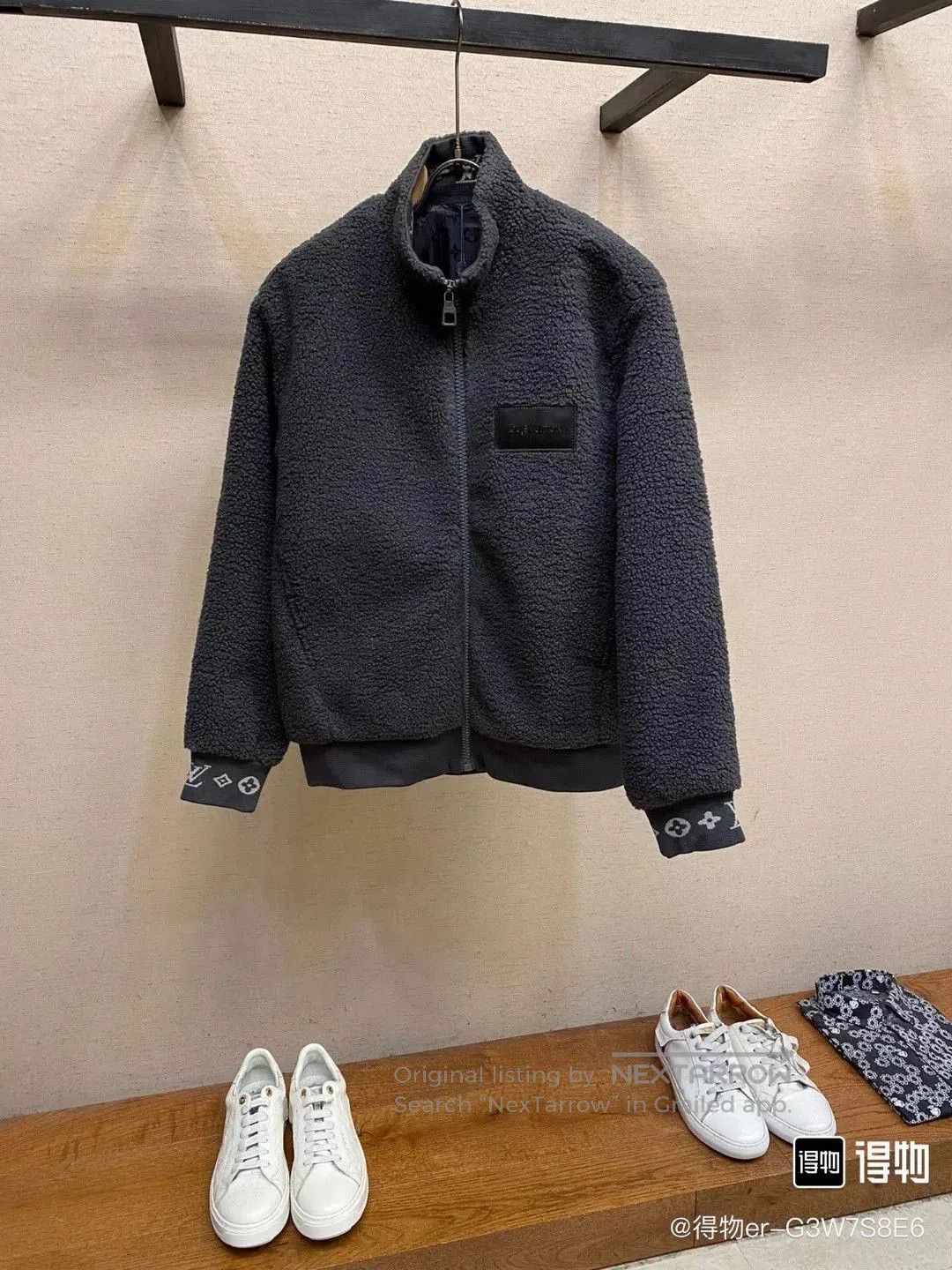 Louis Vuitton Louis Vuitton Teddy Fleece Lined Coat. Size US XXL / EU 58 / 5 - 3 Thumbnail