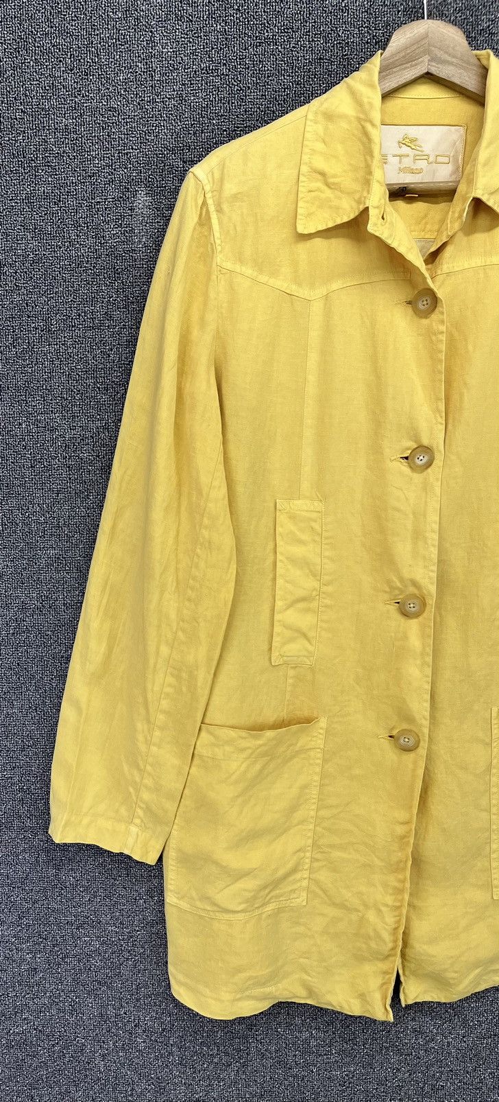 Etro Vintage Etro Milano Button Up Long Jacket Size S / US 4 / IT 40 - 3 Thumbnail