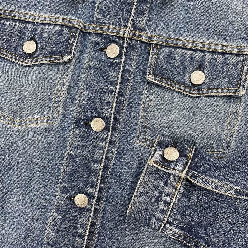 Other HELMUT LANG Water-washed denim jacket Size US XS / EU 42 / 0 - 5 Thumbnail