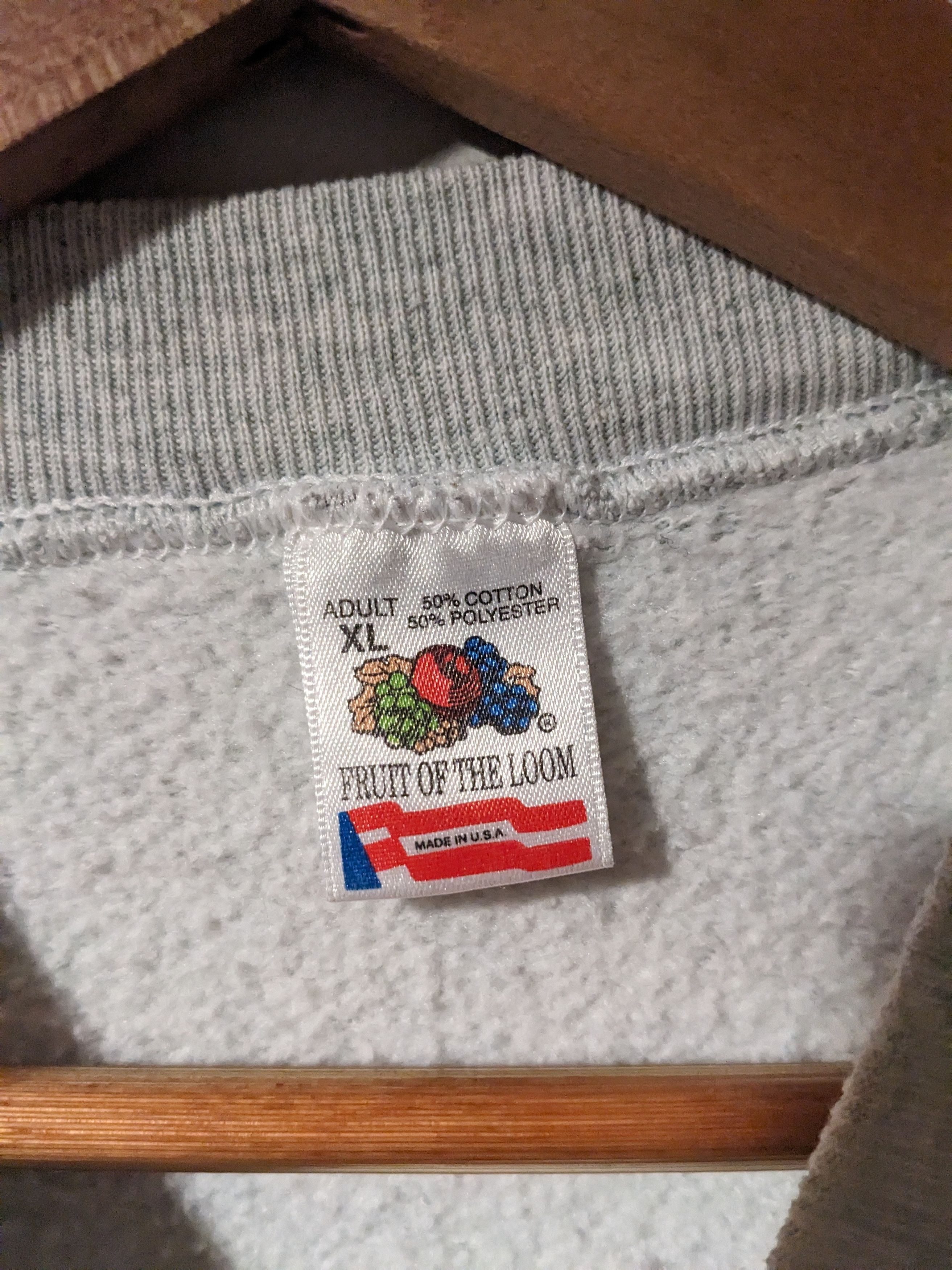 Cartoon Network × Fruit Of The Loom × Vintage Vintage 90s Calvin and Hobbes Every Day Life Sweatshirt Size US XL / EU 56 / 4 - 3 Thumbnail
