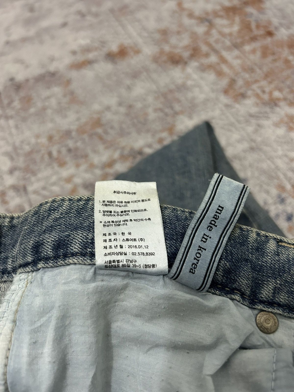 Andersson Bell Anderson Bell Scandinavia Distressed Buttom zipper Jeans Size US 29 - 15 Thumbnail