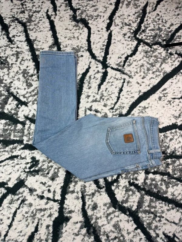 Carhartt Carhartt Rebel Pant jeans baby blue logo 32 Size US 32 / EU 48 - 3 Thumbnail
