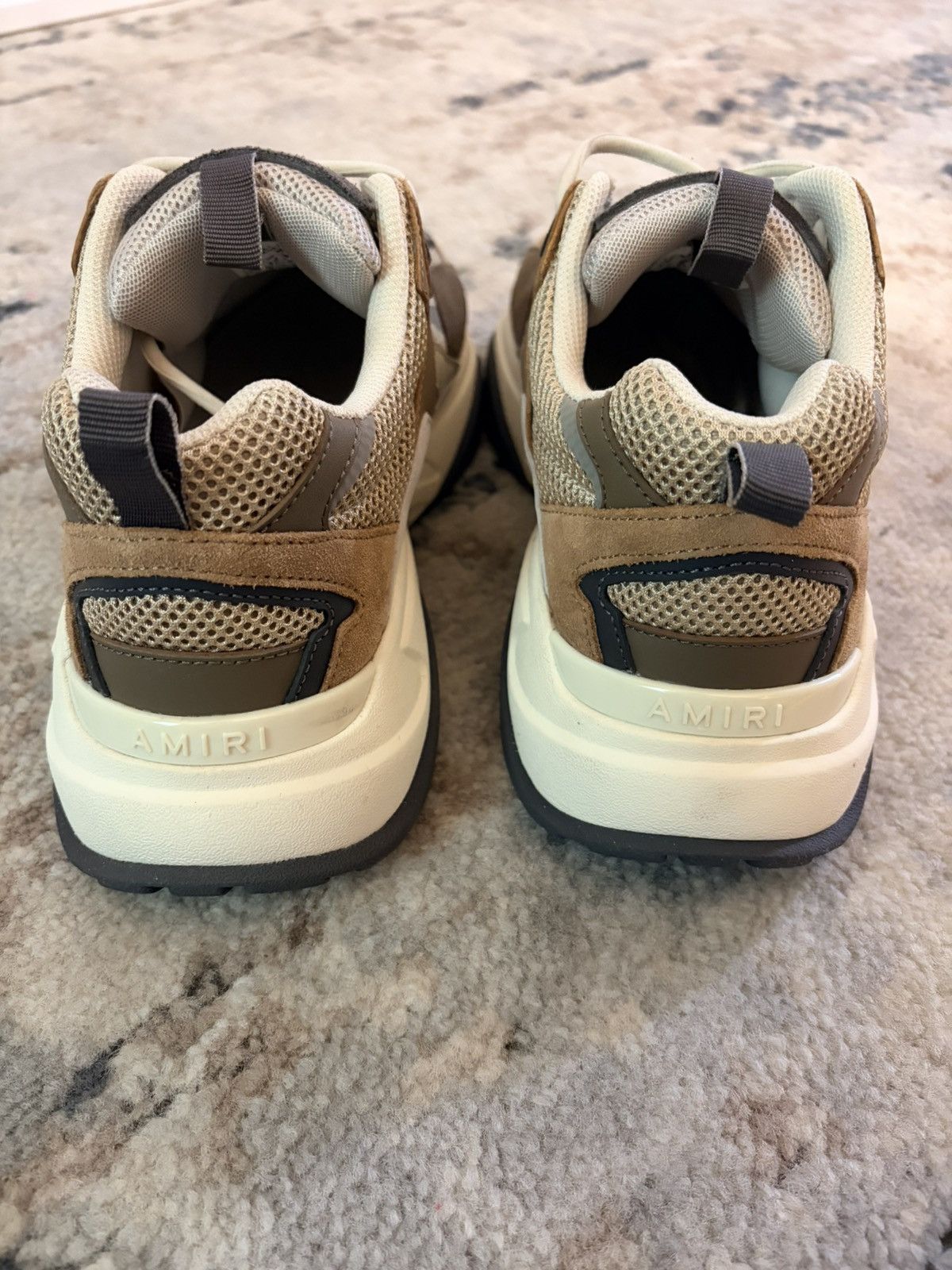 Amiri Amiri Bone Runner low top-laced-up sneakers Size US 13 / EU 46 - 4 Thumbnail