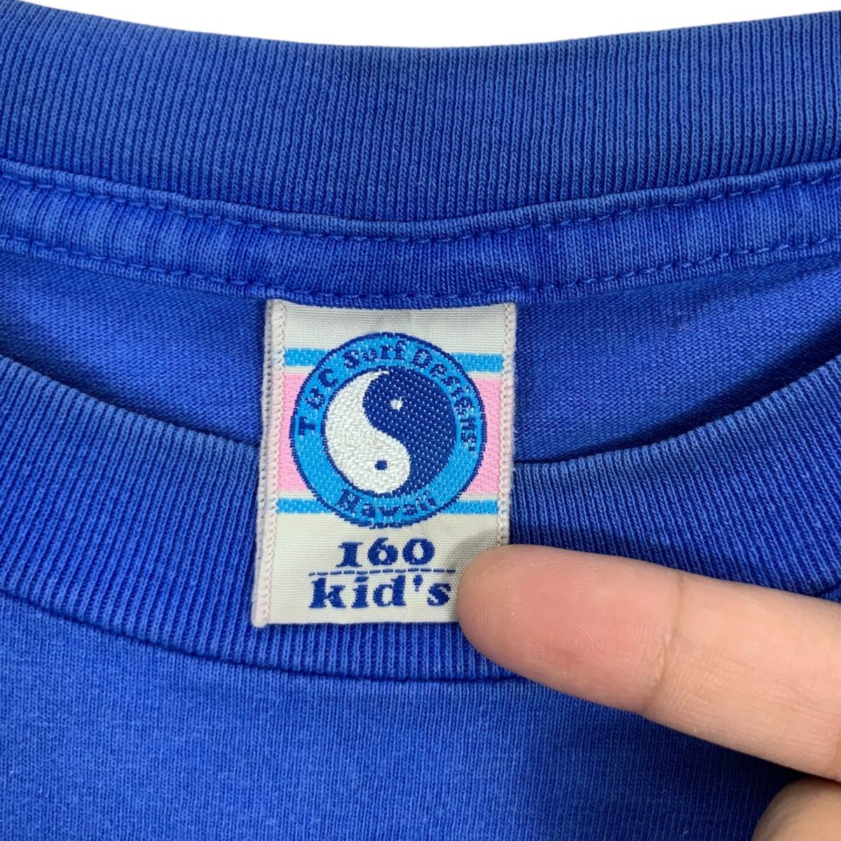 Vintage Vintage 90’ T&C SURF DESIGNS Ying Yang OG Logo Tee Shirt Size S / US 4 / IT 40 - 7 Thumbnail