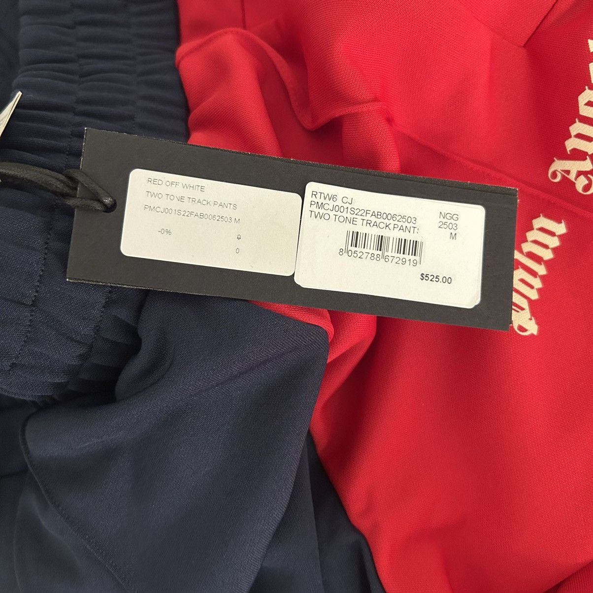 Palm Angels New Palm Angels Two Tone Track Pants Size Medium Size US 32 / EU 48 - 5 Thumbnail
