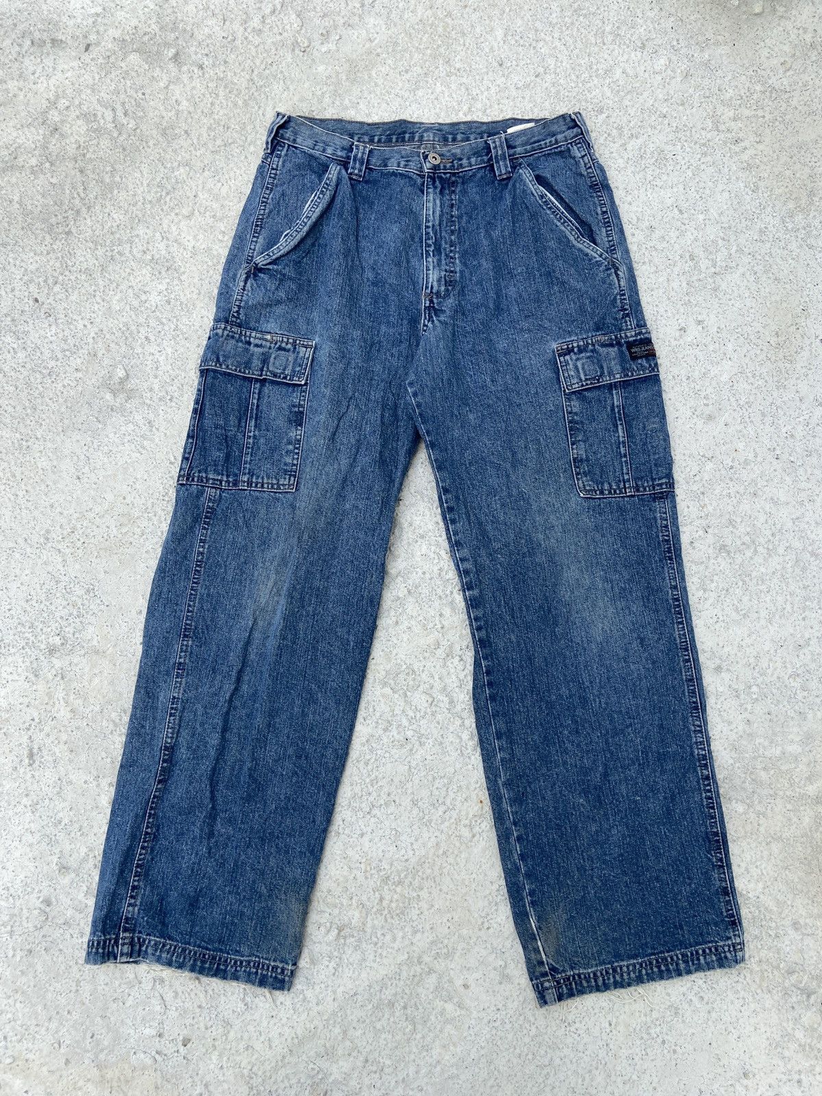 Japanese Brand × Vintage × Wrangler Baggy Wrangler Workwear Denim Size US 32 / EU 48 - 6 Thumbnail