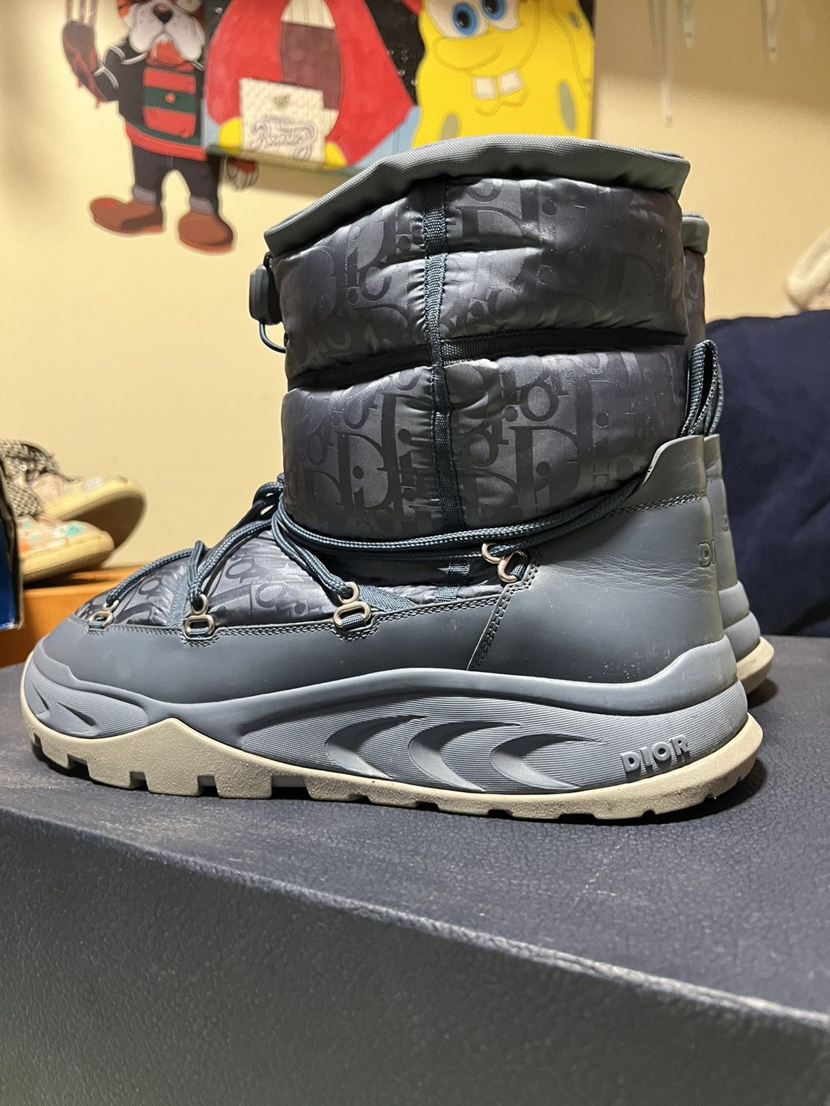 Dior Snow Boots Dior Blue Size EU 45 = U.S 12 Size US 12 / EU 45 - 5 Thumbnail