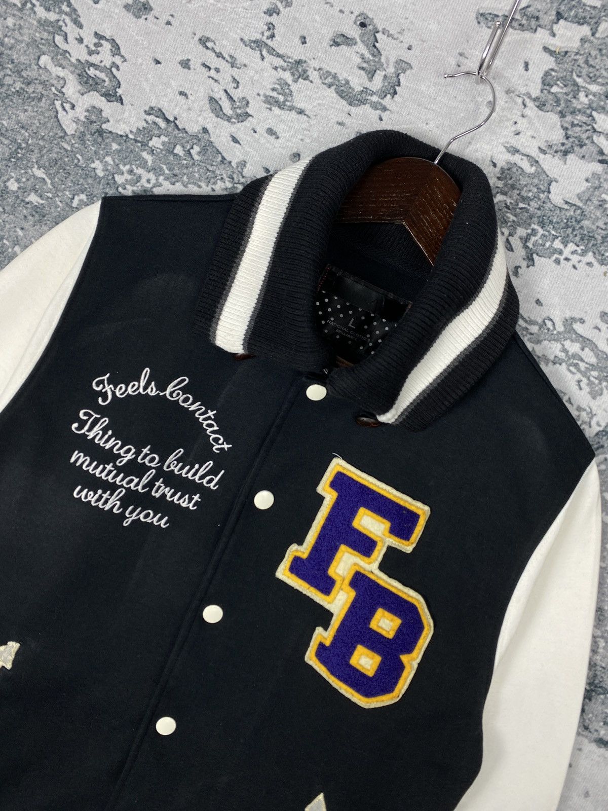 Japanese Brand Vintage Japanese Brand Varsity Sweatshirts Size US L / EU 52-54 / 3 - 2 Thumbnail