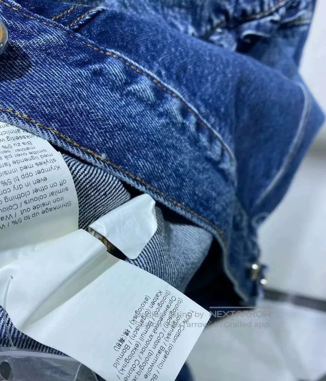 Ganni Ganni Short Denim Jacket. Size XXS / US 00 / IT 34 - 5 Thumbnail