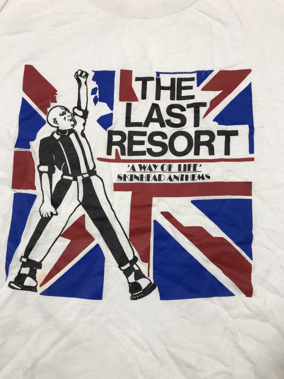 Band Tees × Vintage Vintage The Last Resort Way Of Live Skinhead Size US XL / EU 56 / 4 - 2 Thumbnail