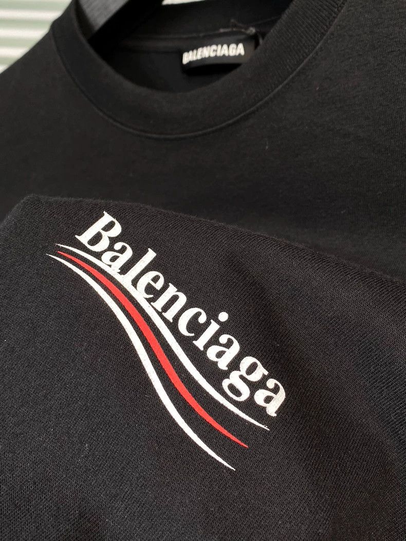 Balenciaga Balenciaga Cola wave print logo sleeves 2501-Nextarrow Size US M / EU 48-50 / 2 - 6 Thumbnail