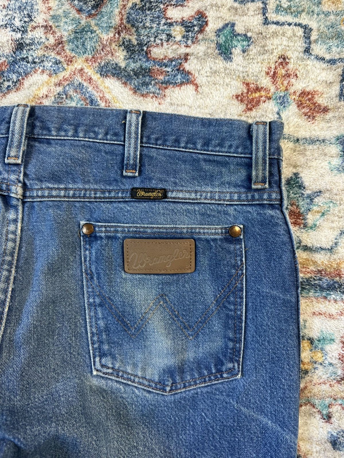 Wrangler Wrangler Blue Denim Size 35 Size US 35 - 6 Thumbnail