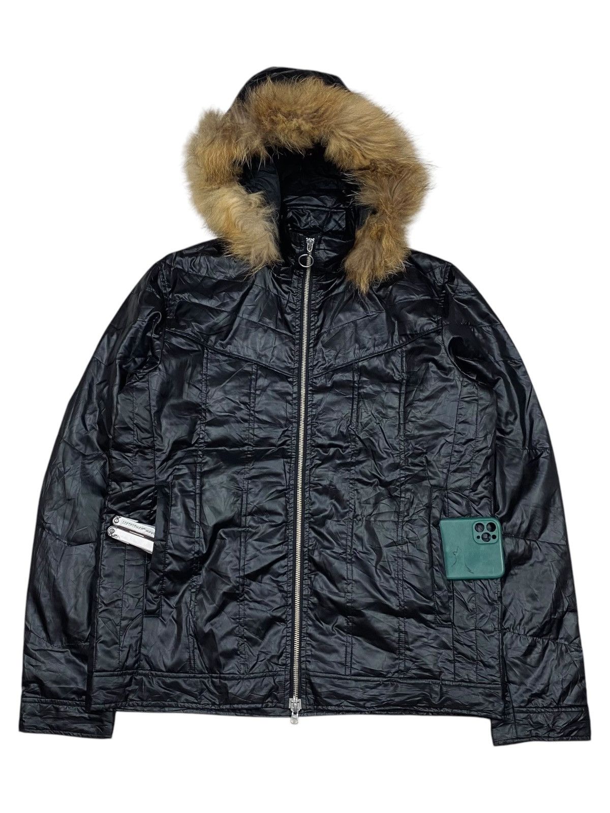 14th Addiction 2000s University Of Oxford - Vkei Style Fur Hoodie Jacket Size US M / EU 48-50 / 2 - 3 Thumbnail