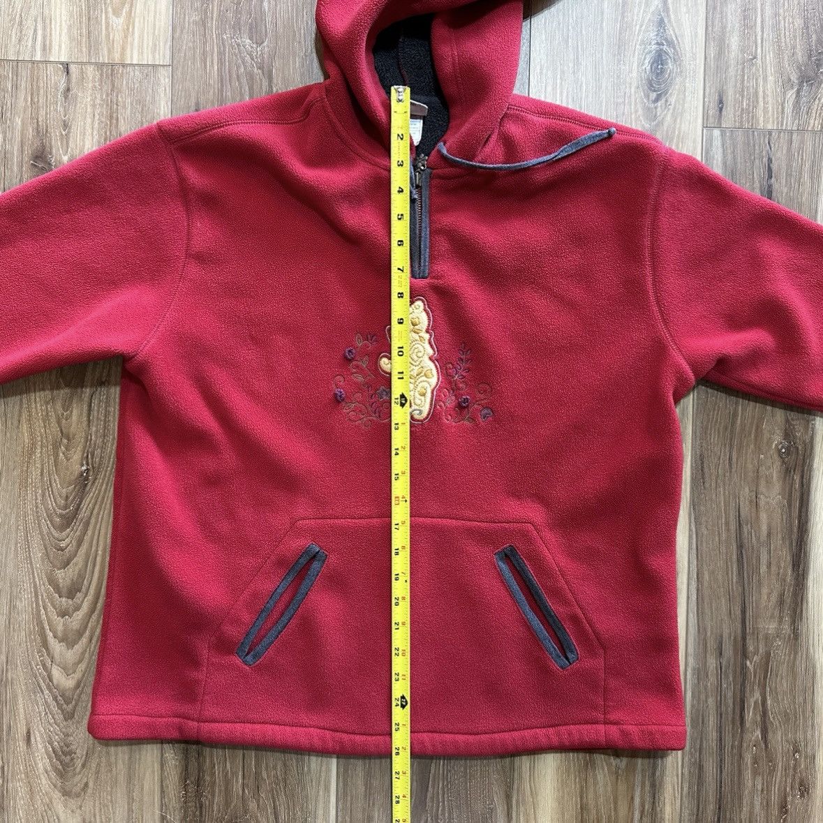 Disney Vintage Disney Store Winnie The Pooh Embroidered Hoodie Size L / US 10 / IT 46 - 6 Thumbnail