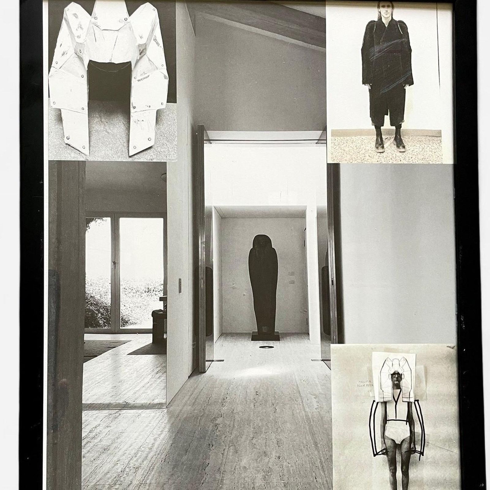 Rick Owens × Rick Owens Drkshdw × Vintage Rick Owens Home furniture framed poster Archive 9x11 Size ONE SIZE - 2 Thumbnail