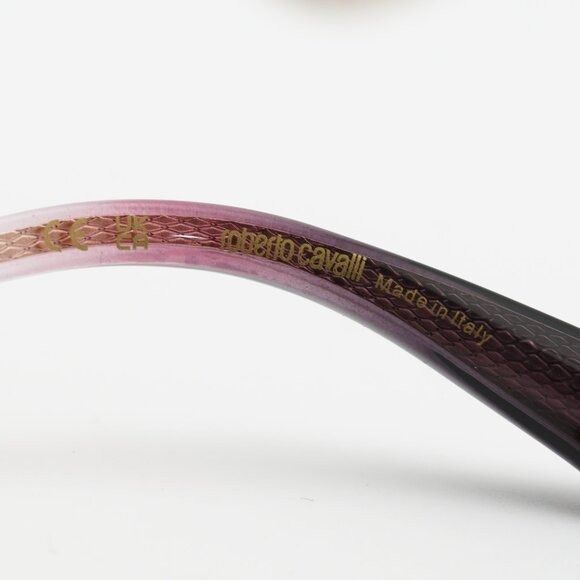 Roberto Cavalli SRC090M 300K Sunglasses Gold Aviator Frame display picture 1