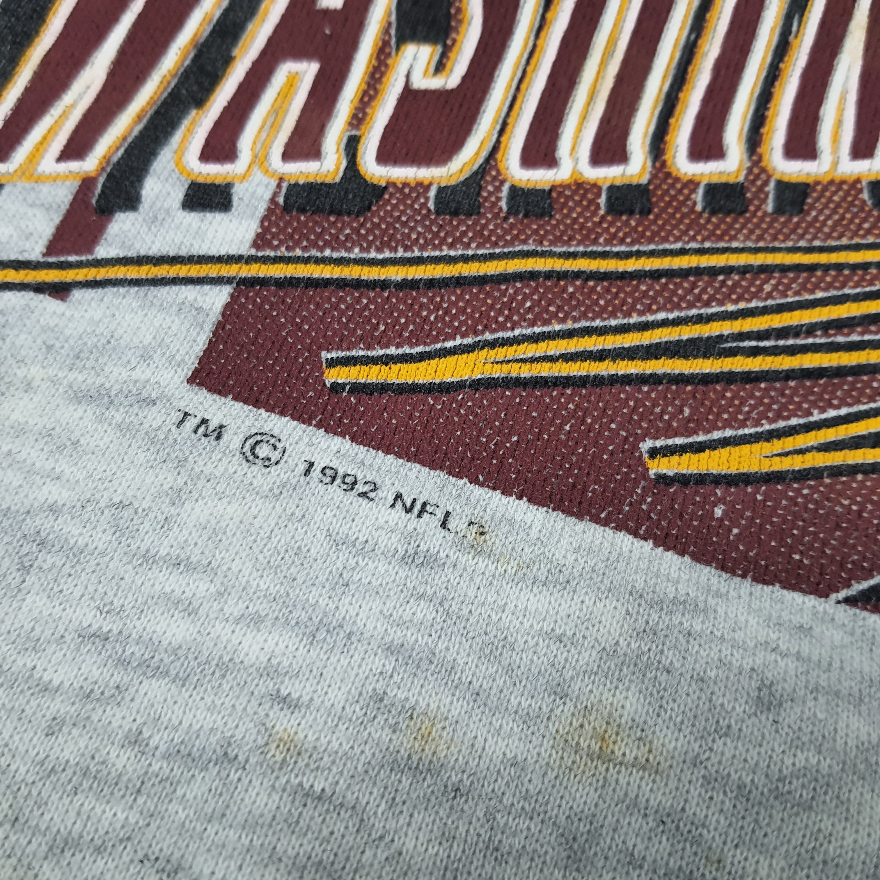 Tultex Vintage Washinton Commanders Redskin NFL Sweatshirt C271N11 Size US M / EU 48-50 / 2 - 3 Thumbnail