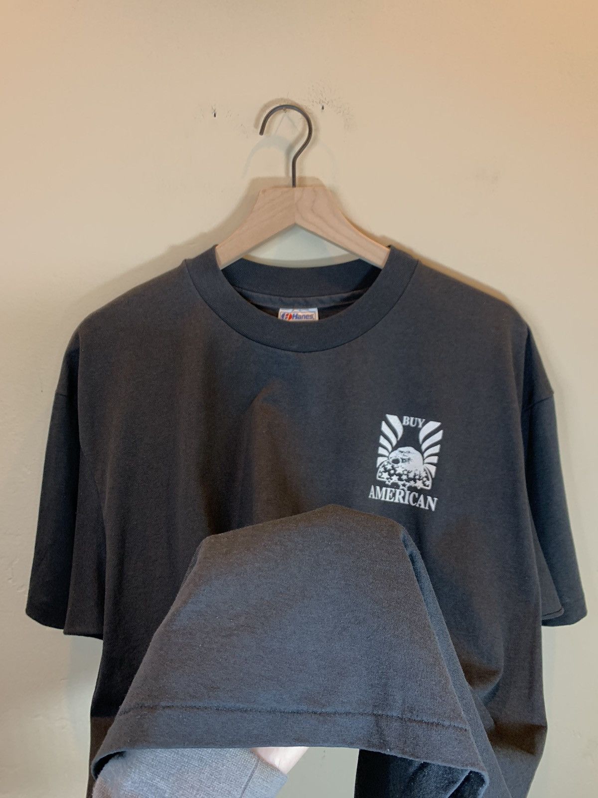 Vintage *RARE* Vintage 80’s Built By America Tested In Japan T-Shirt Size US XL / EU 56 / 4 - 6 Thumbnail