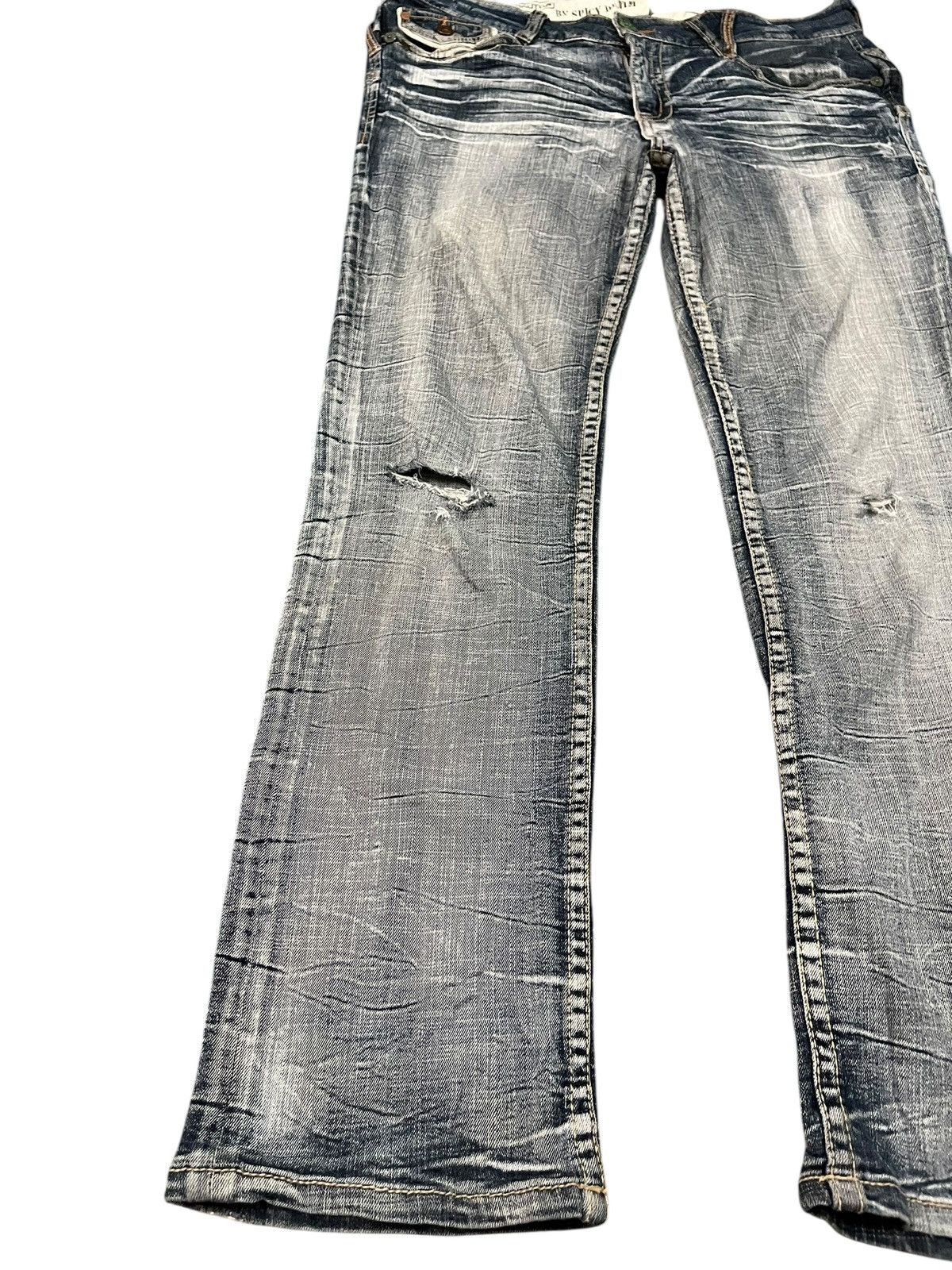 Japanese Brand × Vintage Vintage Urban Crush Double Waist Denim Size US 35 - 4 Thumbnail