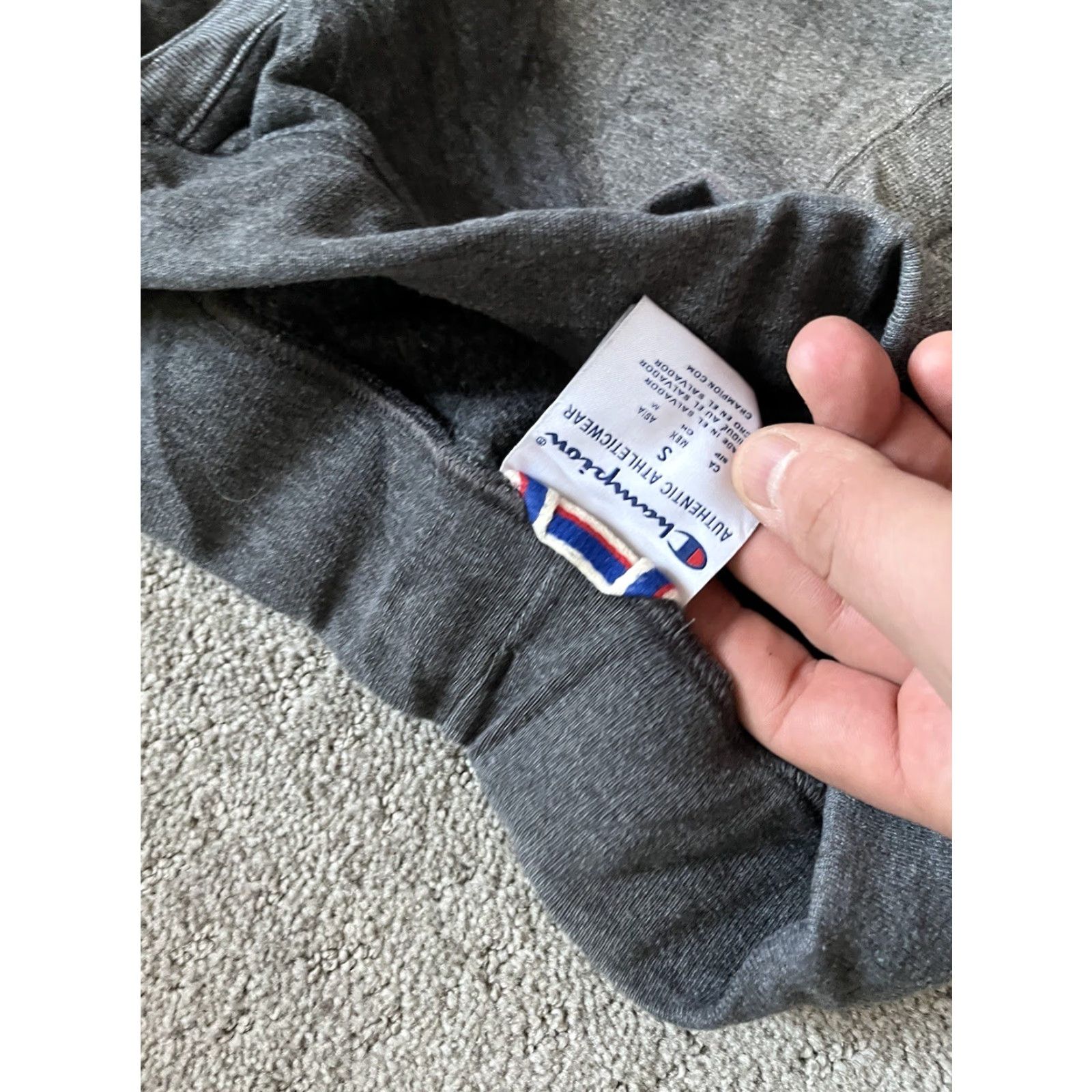 Champion Champion Sweatpants Women's Jogger Gray Tapered Size S Adult Small Cotton Polyester Athletic Leisure Sports Size 28" / US 6 / IT 42 - 5 Thumbnail