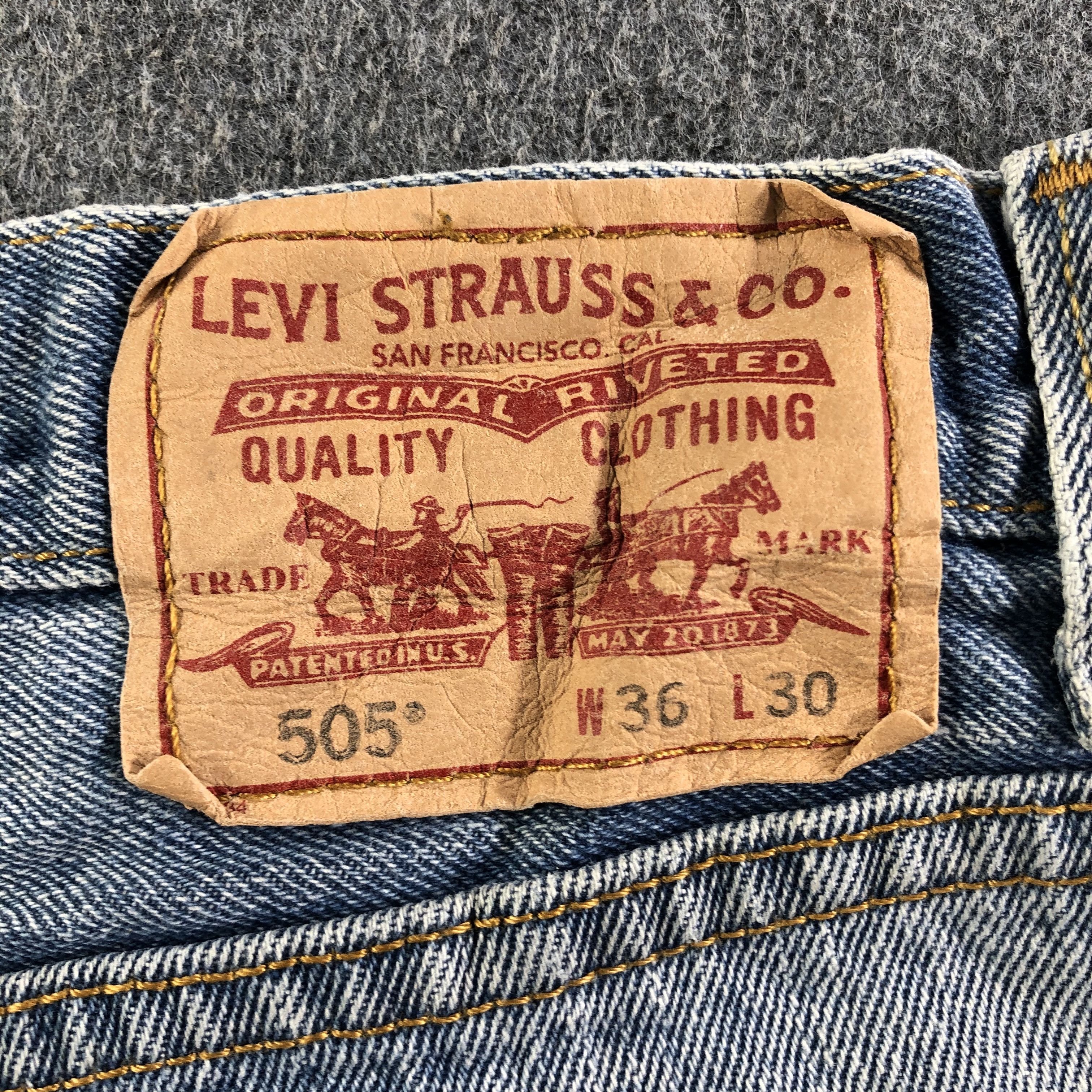 Levi's Vintage Levis 505 Jeans-J3242 Size US 37 - 5 Thumbnail