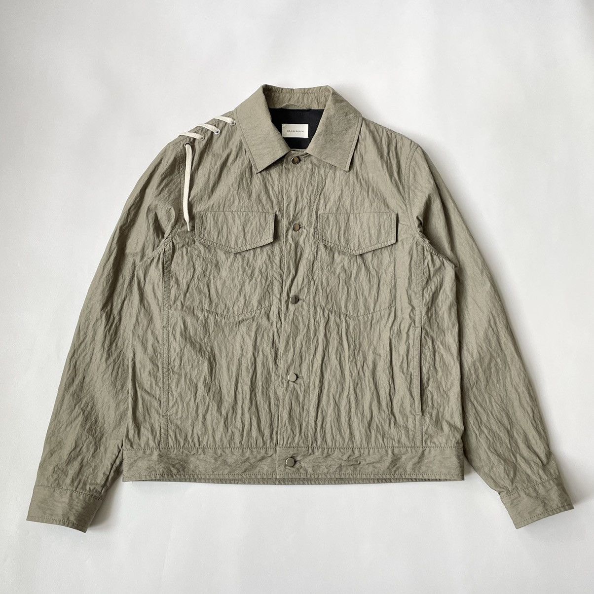 Craig Green S/S 21 ‘Lace Detail’ Work Jacket Size US L / EU 52-54 / 3 - 1 Thumbnail