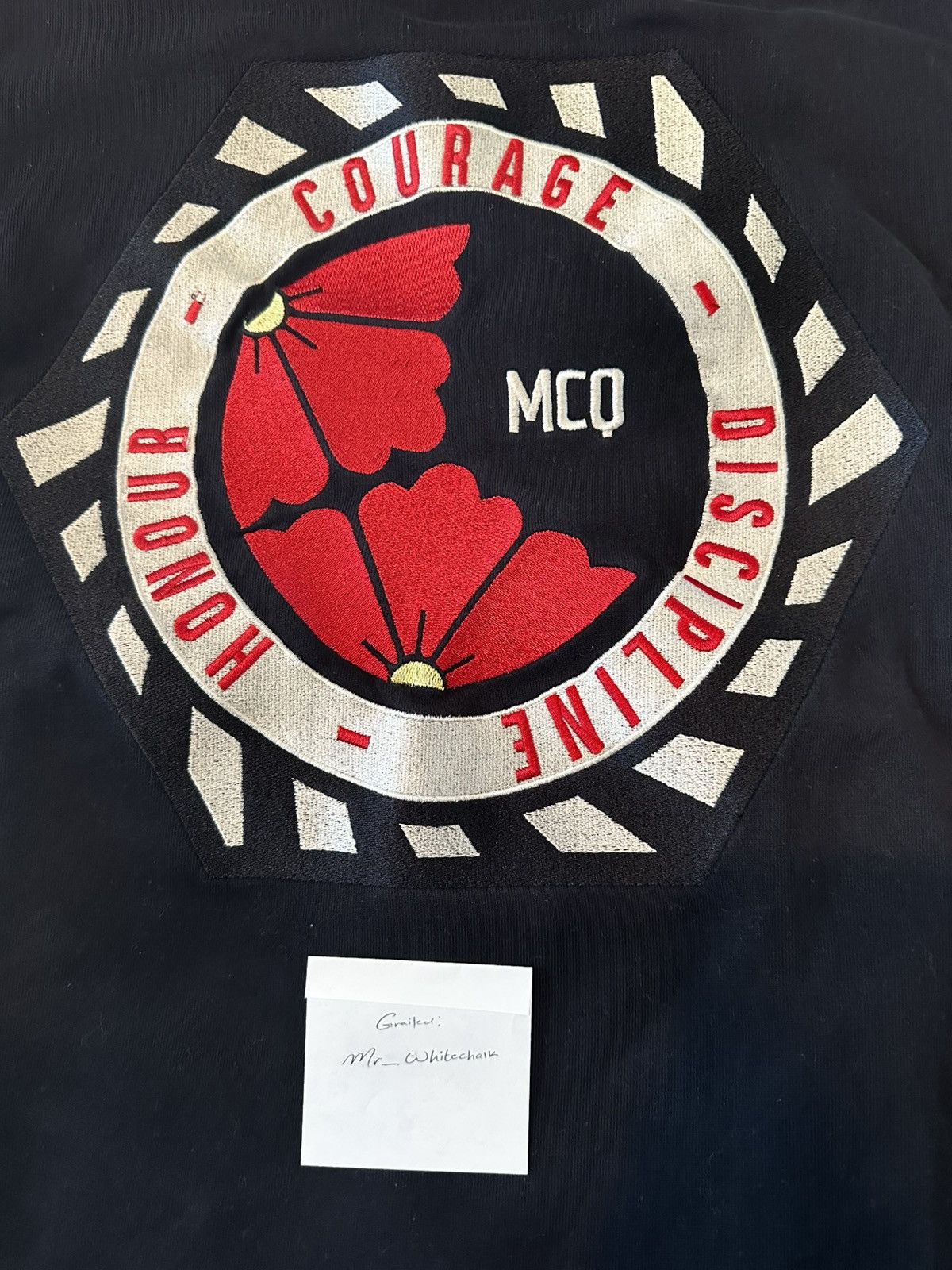 Alexander McQueen Alexander McQueen Courage, Discipline, Honour Sweatshirt Size US XL / EU 56 / 4 - 11 Thumbnail