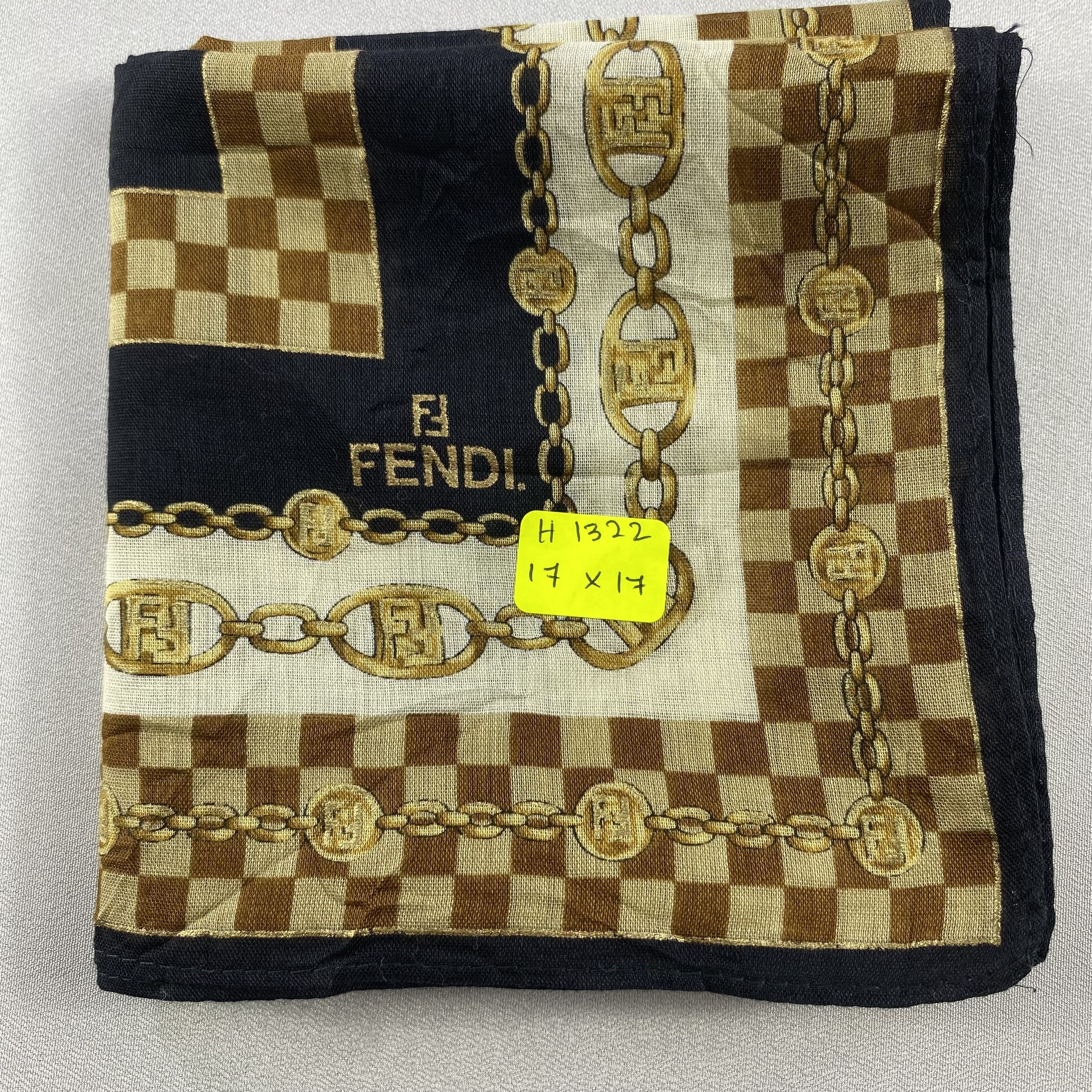 Vintage Fendi Bandana/ Handkerchief / Neckerchief Size ONE SIZE - 5 Thumbnail