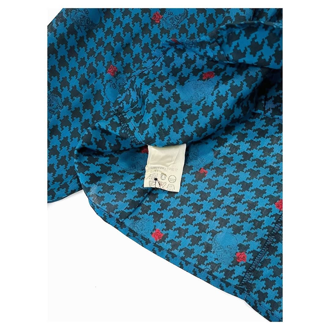 Jean Paul Gaultier Jean Paul Gaultier Skull Prints Shirt Size M / US 6-8 / IT 42-44 - 8 Thumbnail
