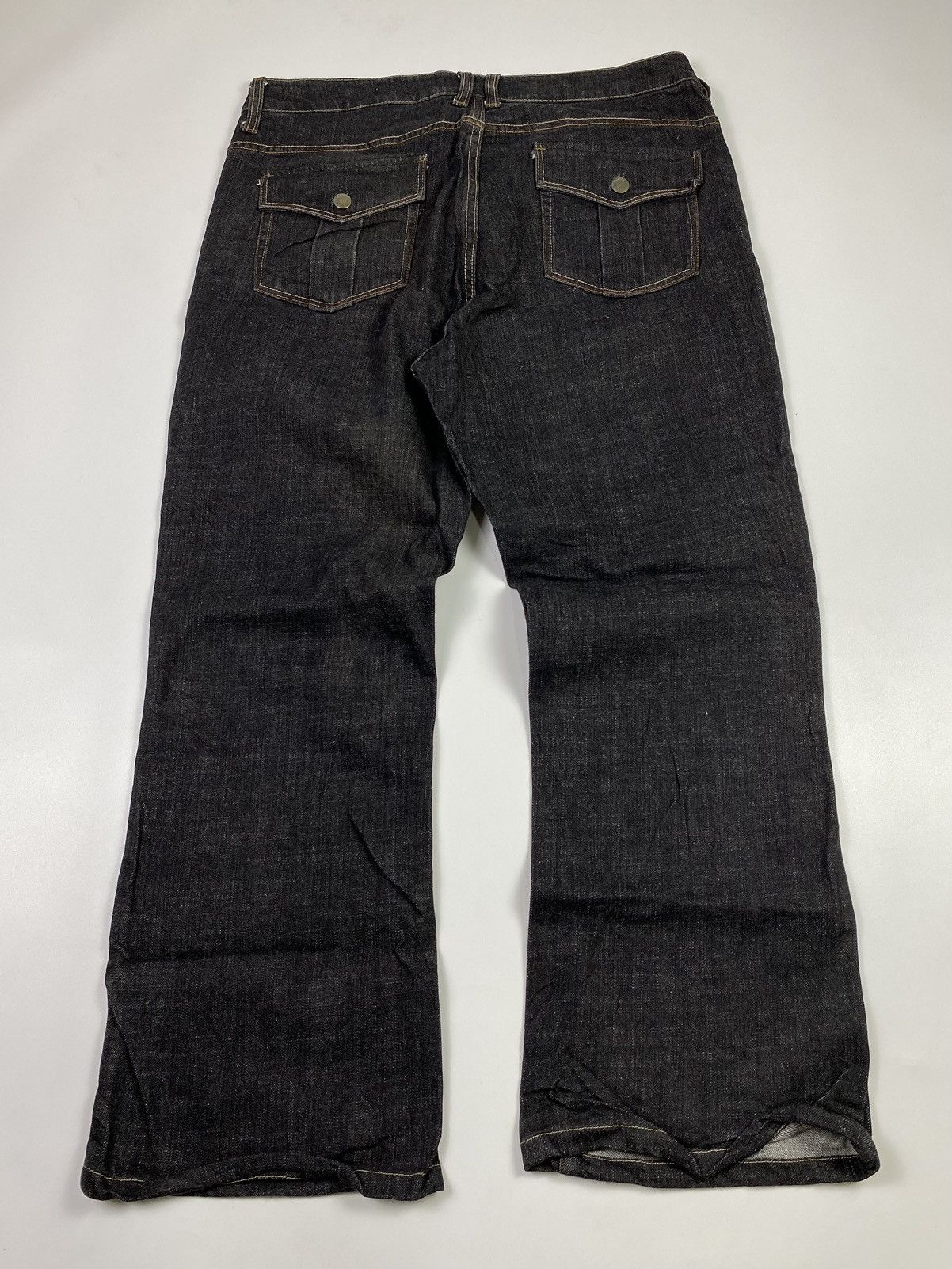 If Six Was Nine japanese brand navy natural jeans denim numbernine Size US 34 / EU 50 - 2 Thumbnail