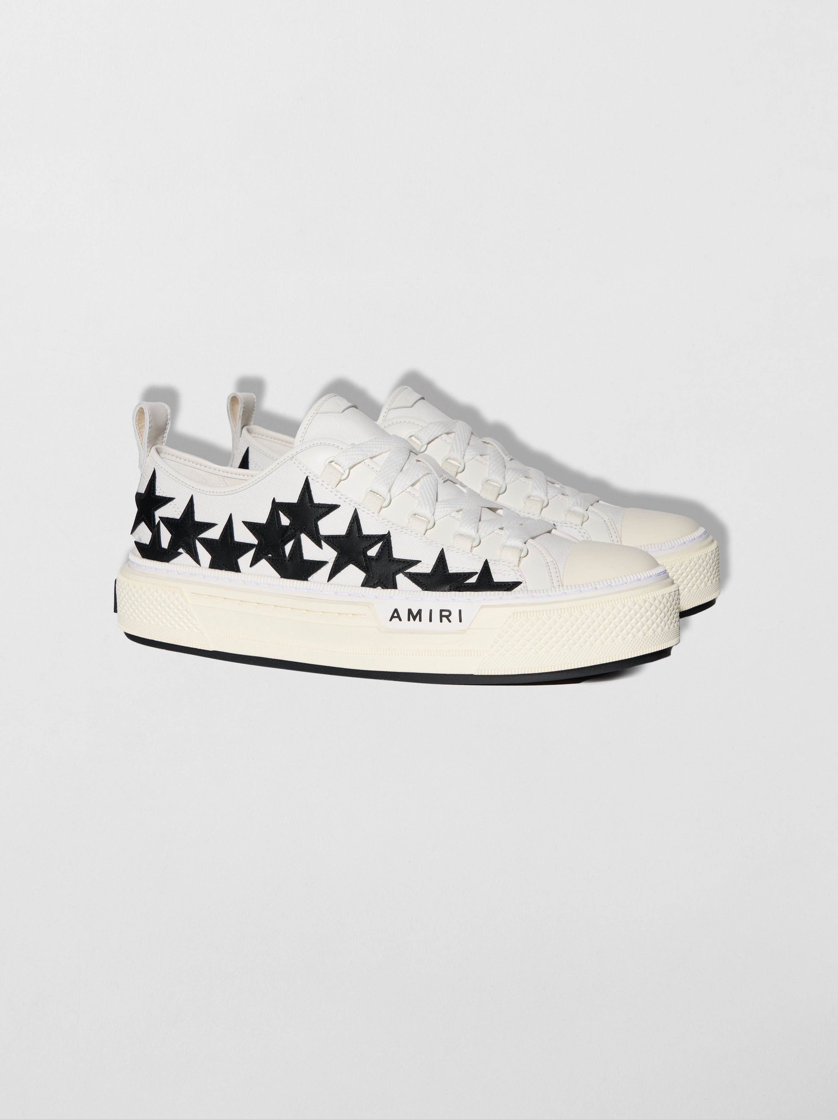 Amiri o1s1wg110925 Dup / Stars Court Low-Top Sneakers White/Black Size US 7 / IT 37 - 2 Thumbnail