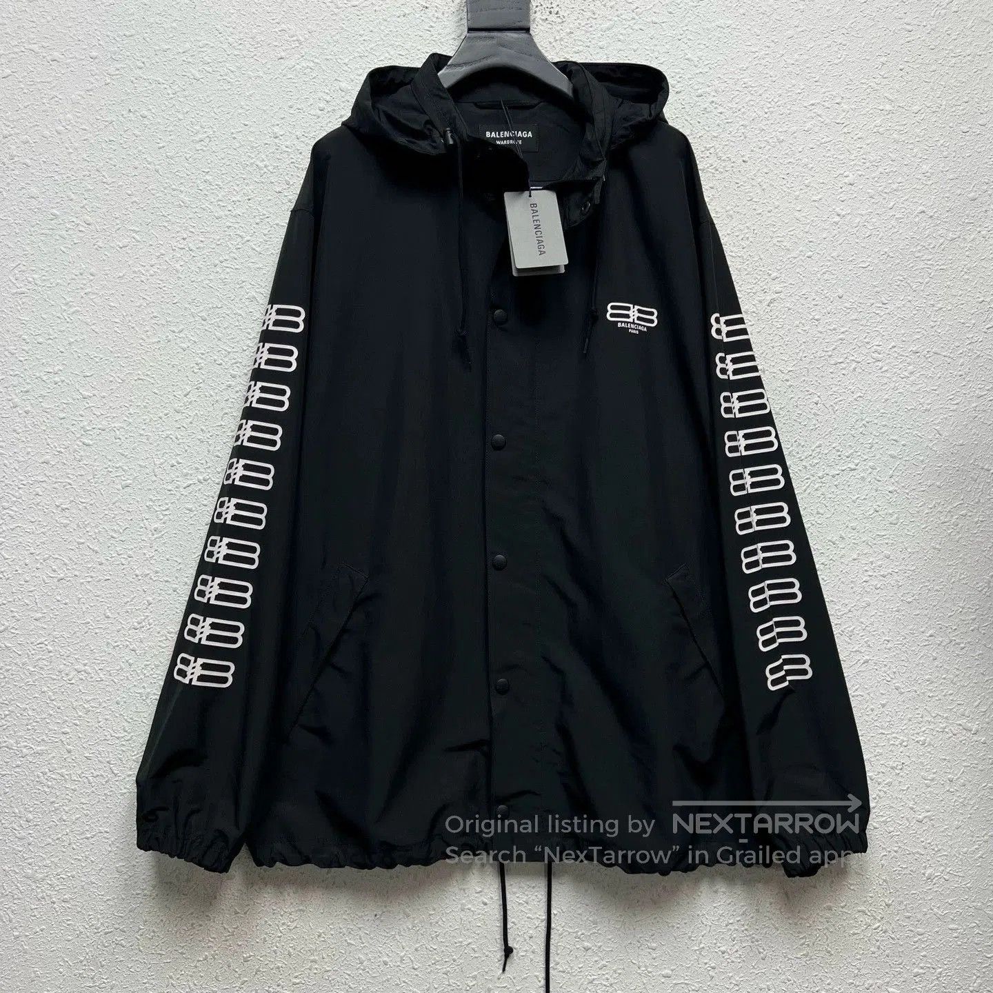 Balenciaga Balenciaga BB Print Coach Jacket. Size US M / EU 48-50 / 2 - 1 Thumbnail